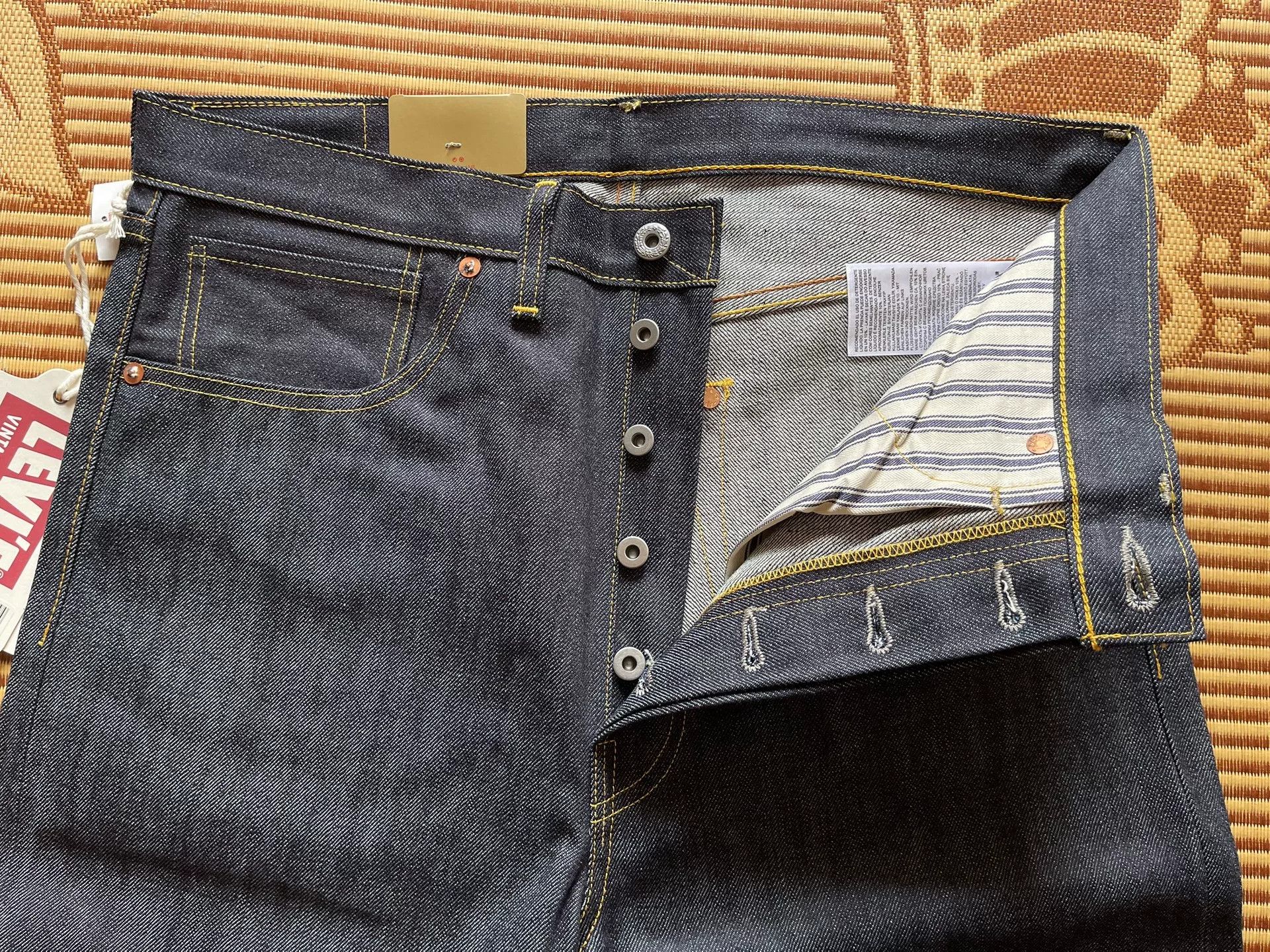 Levi's Vintage Clothing Levi's LVC S501XX 1944 W34 Jeans Size US 34 / EU 50 - 5 Thumbnail