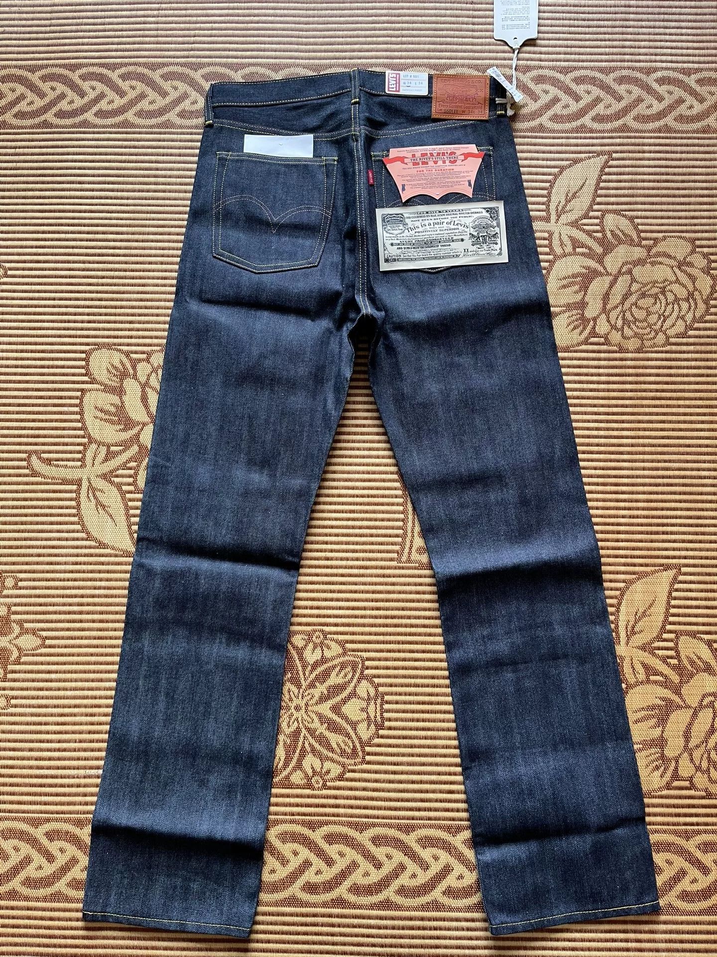 Levi's Vintage Clothing Levi's LVC S501XX 1944 W34 Jeans Size US 34 / EU 50 - 3 Thumbnail