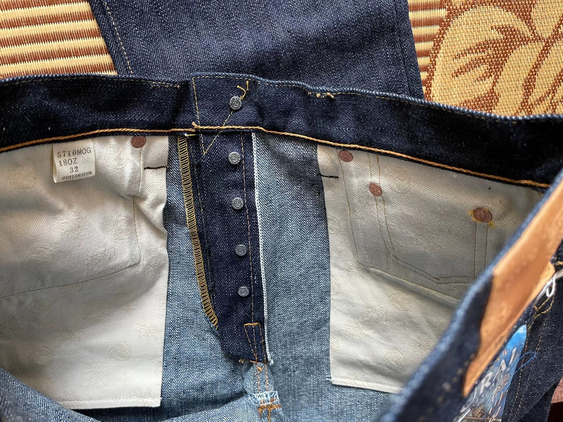 Samurai Jeans Samurai Jeans 18th Anniversary 18oz Raw Denim Size US 32 / EU 48 - 7 Thumbnail