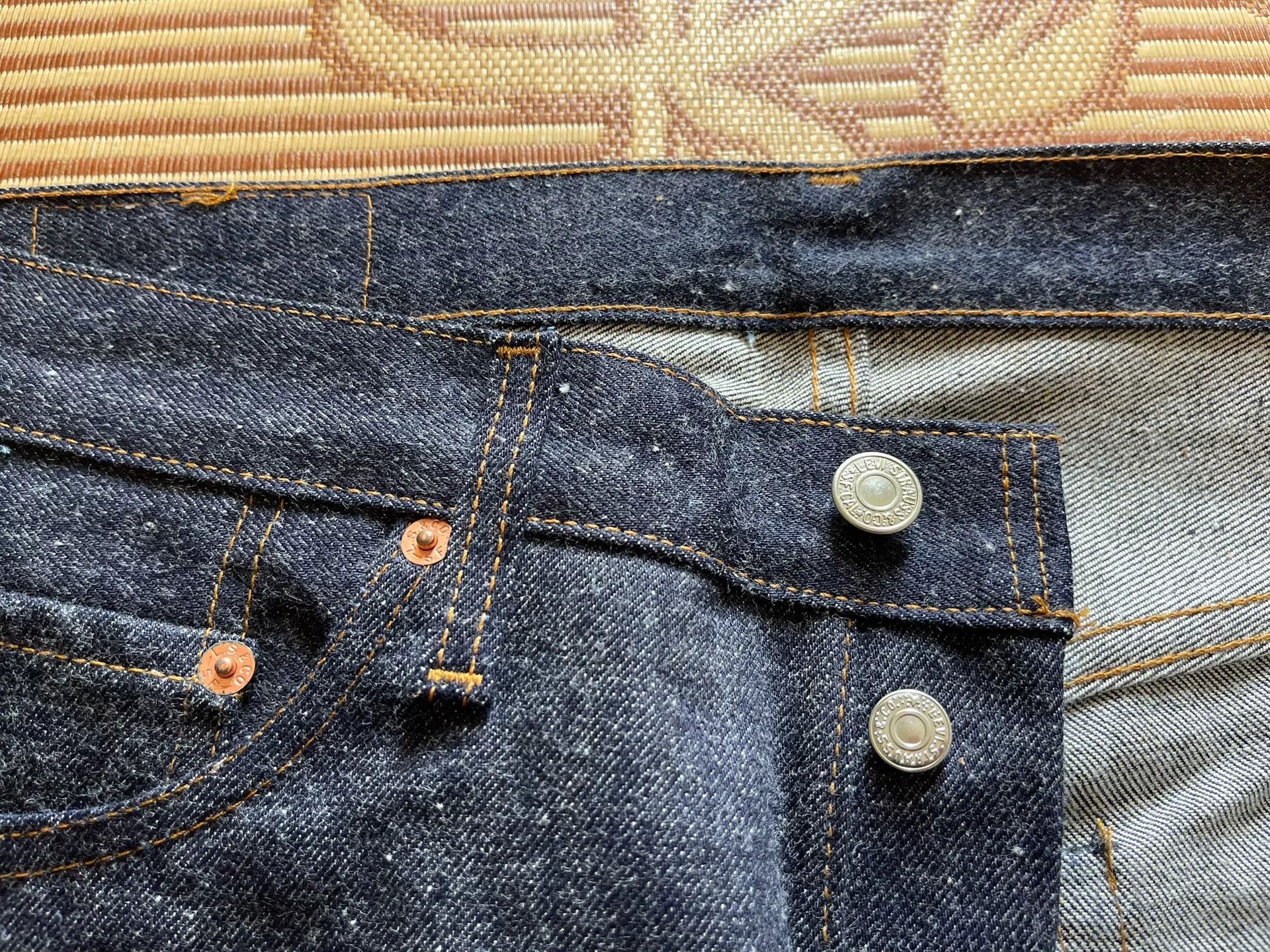 Levi's Vintage Clothing Levis LVC 555 Factory 60s 501 Size US 34 / EU 50 - 5 Thumbnail