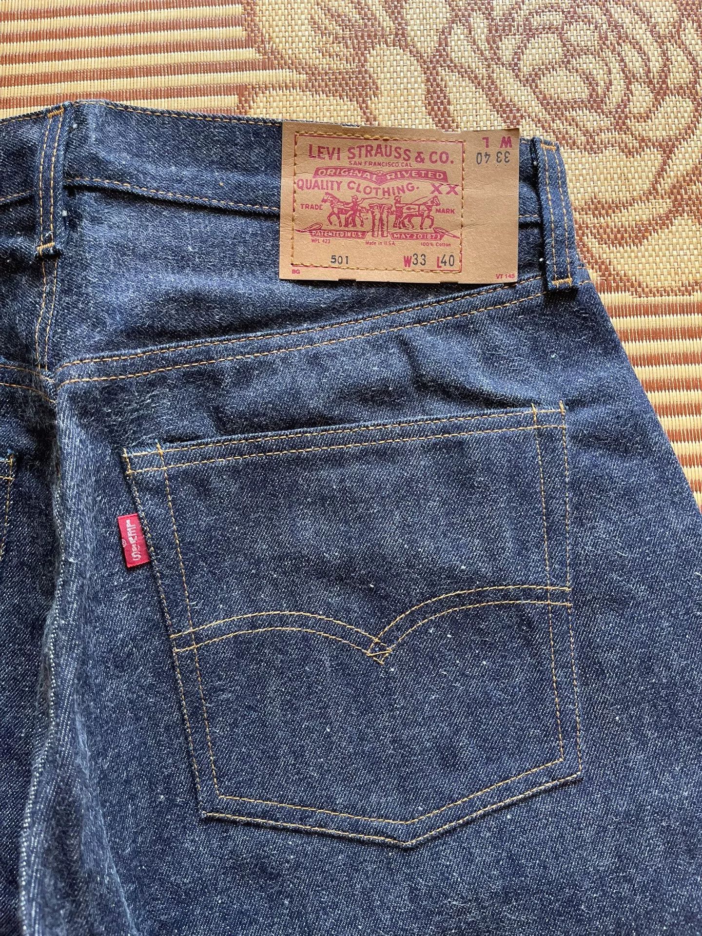 Levi's Vintage Clothing Levis LVC 555 Factory 60s 501 Size US 34 / EU 50 - 4 Thumbnail