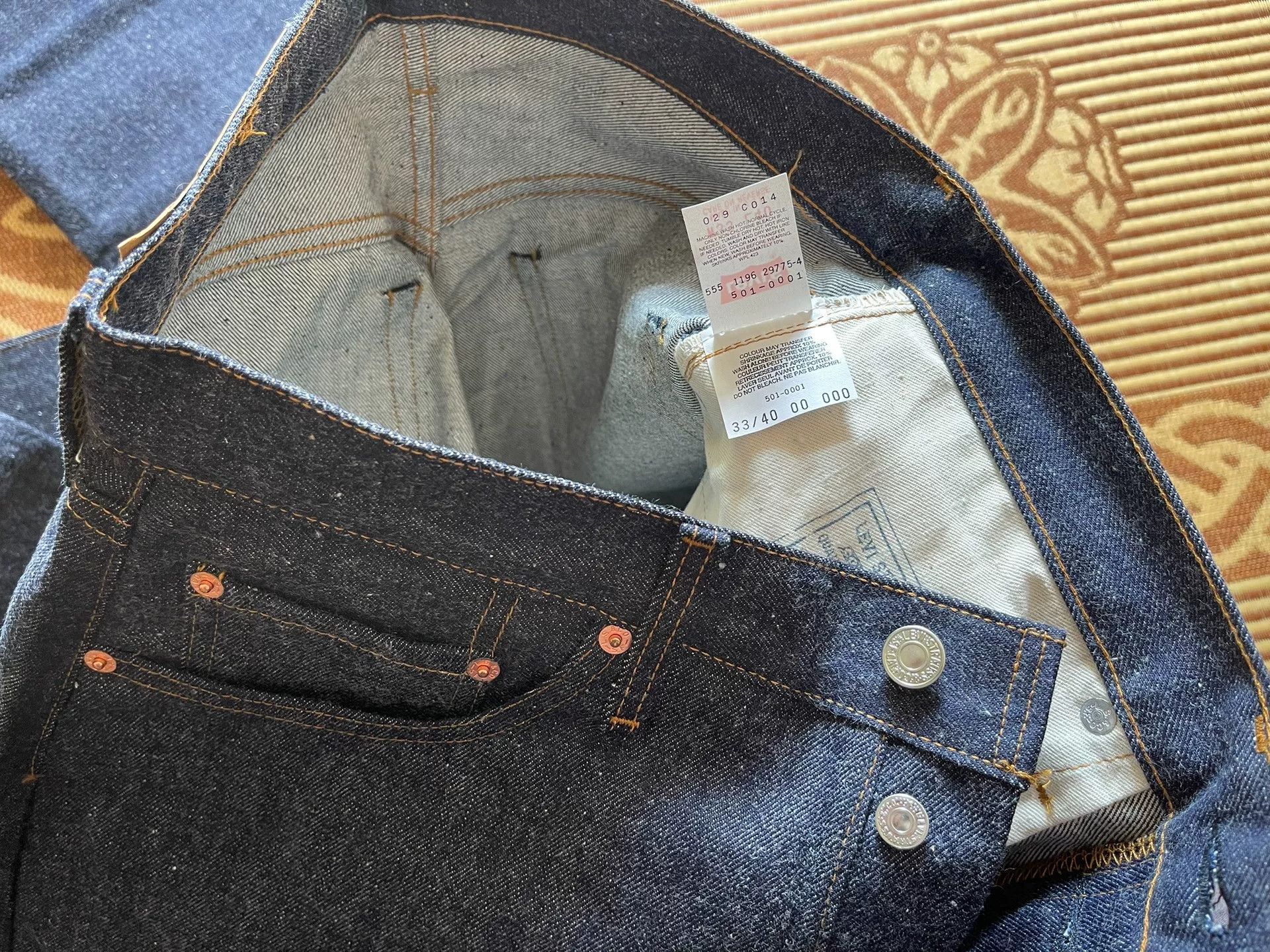 Levi's Vintage Clothing Levis LVC 555 Factory 60s 501 Size US 34 / EU 50 - 8 Thumbnail