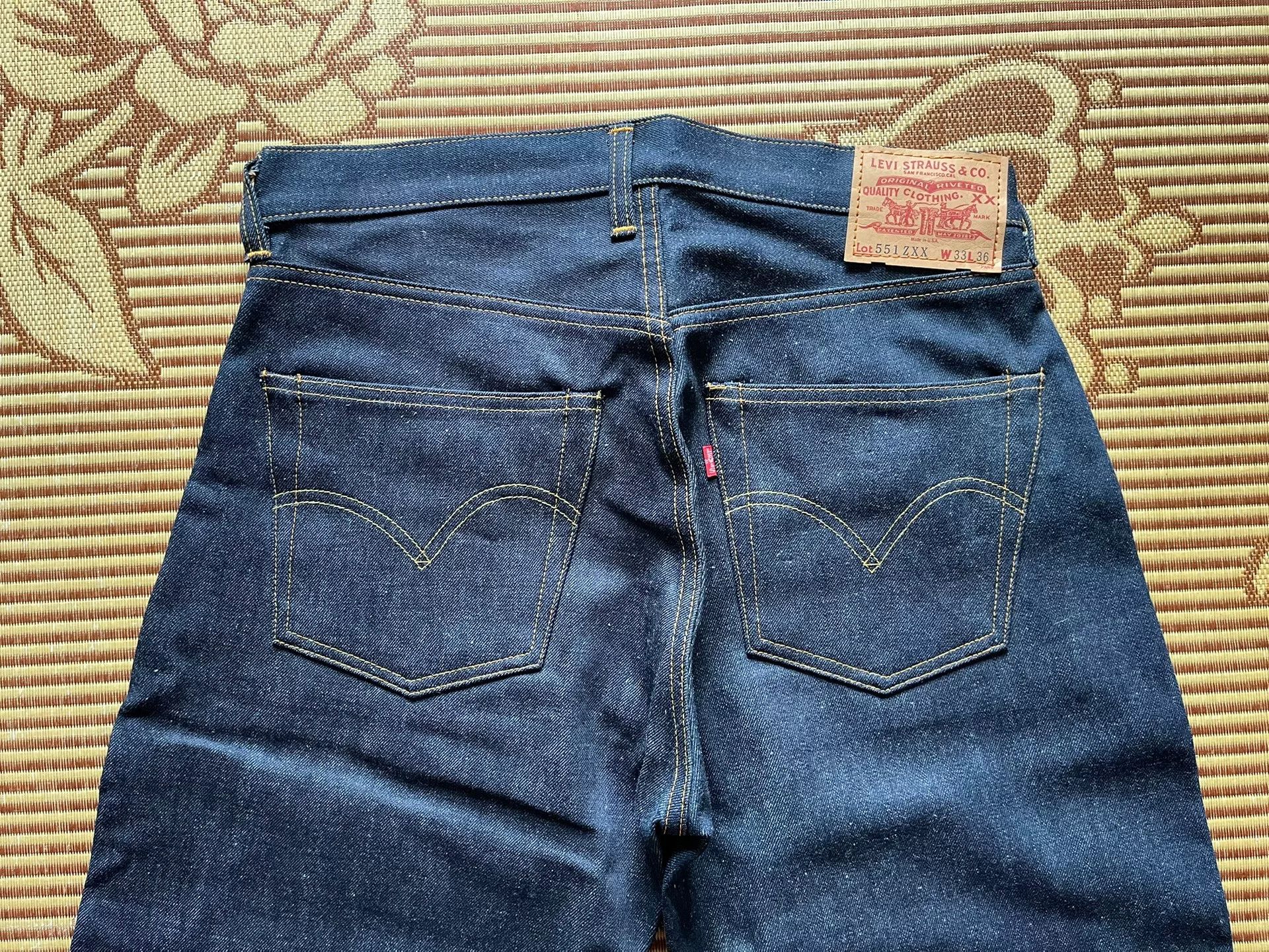 Levi's Vintage Clothing Levi's LVC 555 1963 Big E Zipper Jeans Size US 35 - 4 Thumbnail