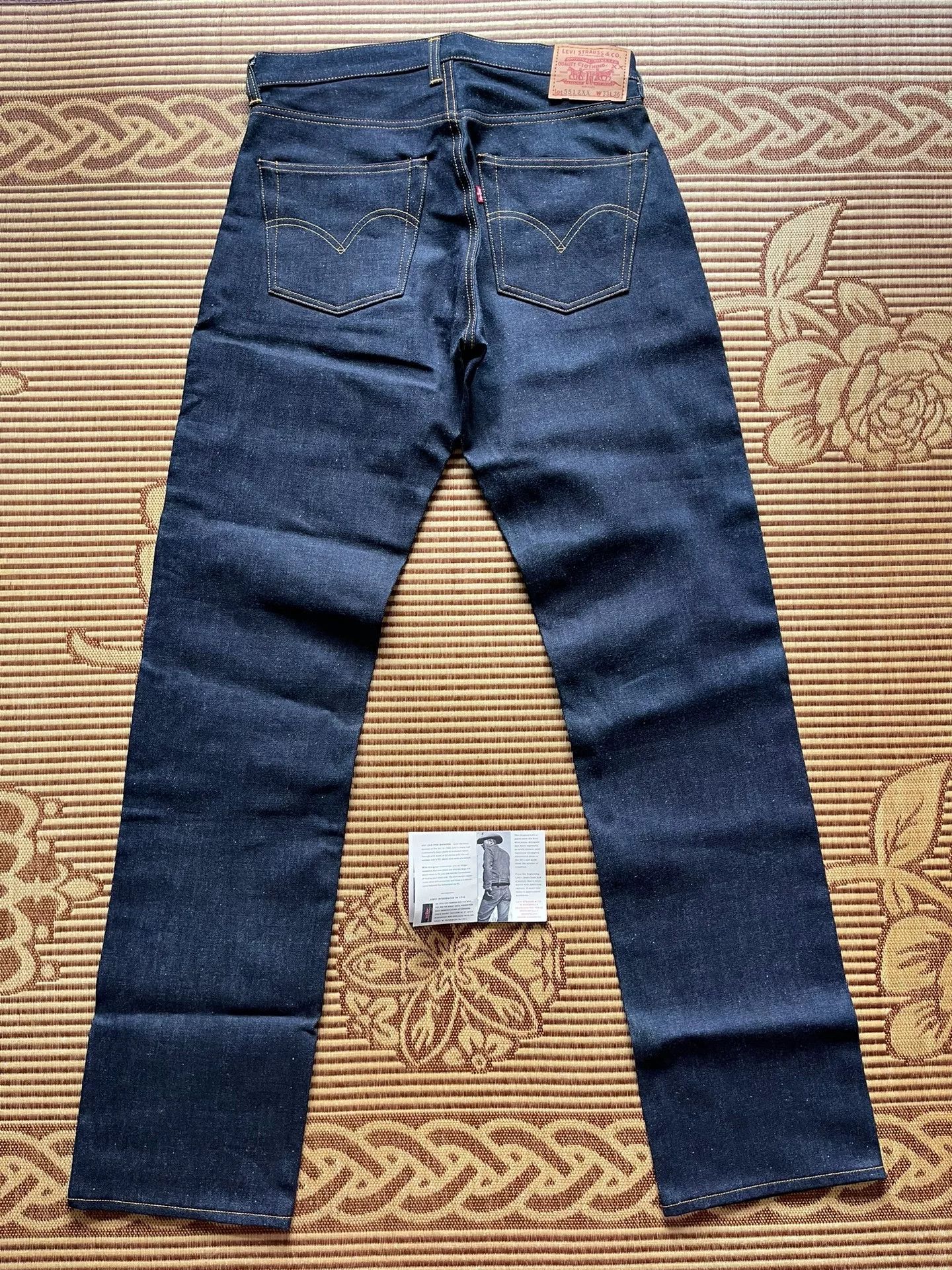 Levi's Vintage Clothing Levi's LVC 555 1963 Big E Zipper Jeans Size US 35 - 3 Thumbnail