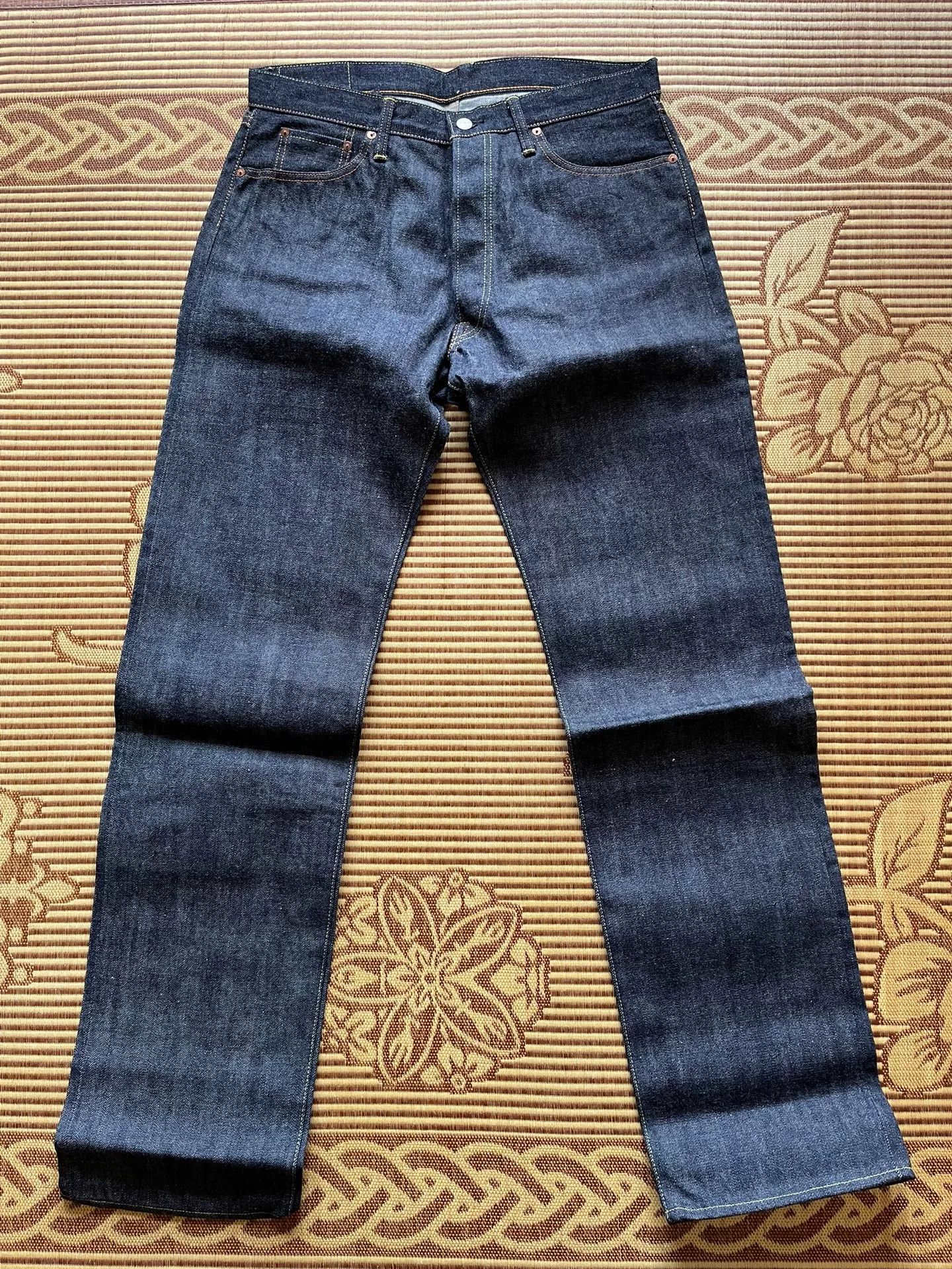 GRAILZ Gleem 206 Unwash Raw Denim Jeans Size US 30 / EU 46 - 2 Thumbnail