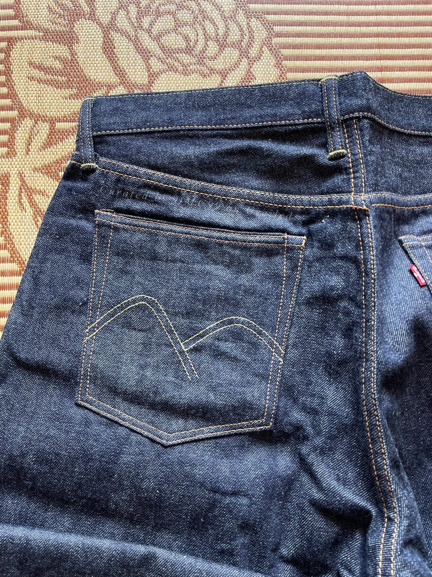 GRAILZ Gleem 206 Unwash Raw Denim Jeans Size US 30 / EU 46 - 4 Thumbnail