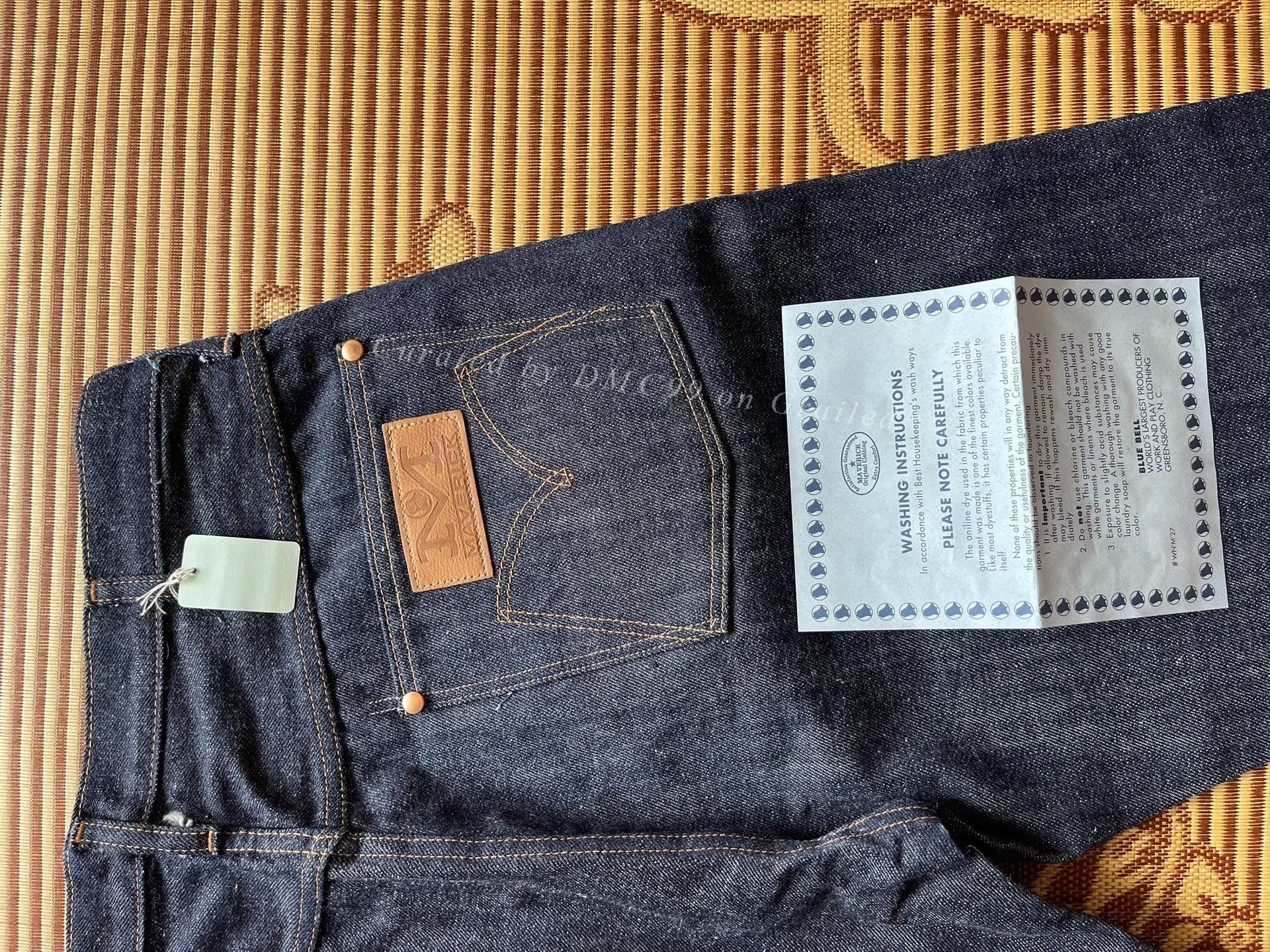Wrangler Maverick Wrangler Bluebell K1400 Jeans Size US 33 - 5 Thumbnail