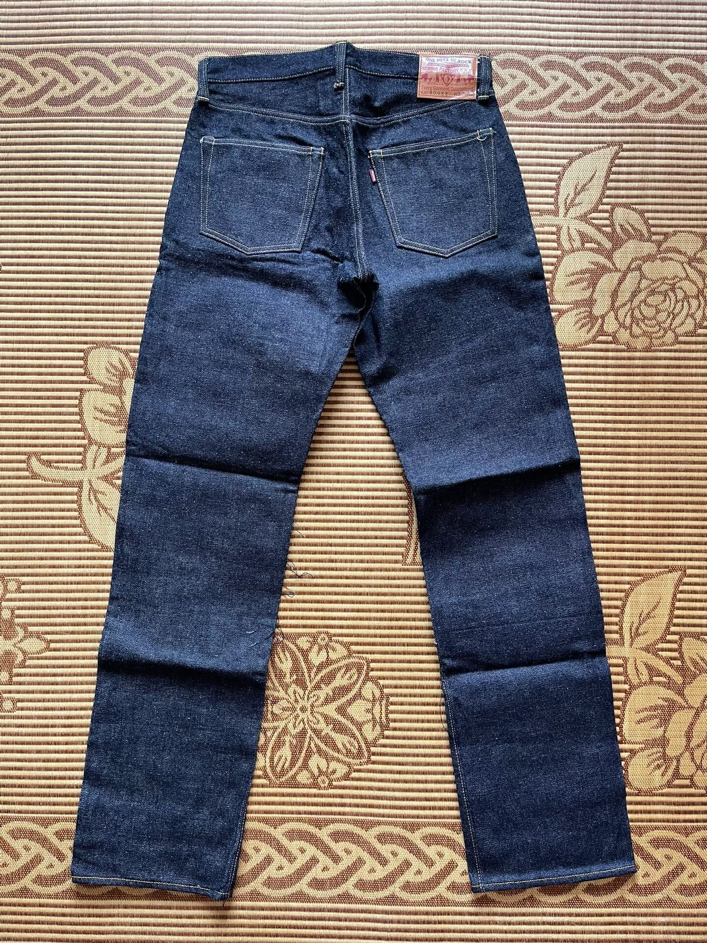 Slate & Stone 1954 Type Raw Denim Jeans Size US 33 - 3 Thumbnail