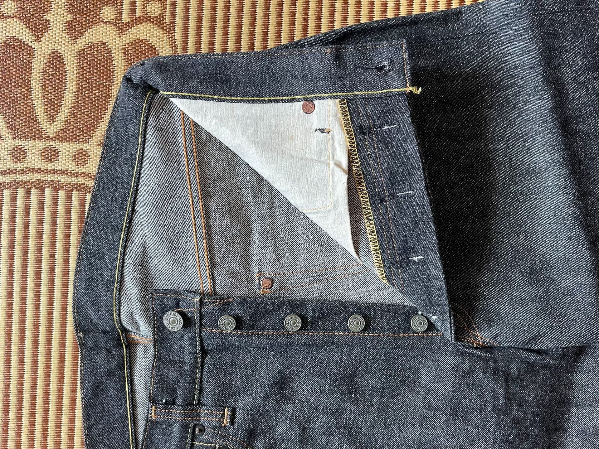 The Real McCoy's Joe McCoy 807 Black Jeans W33 Size US 33 - 6 Thumbnail