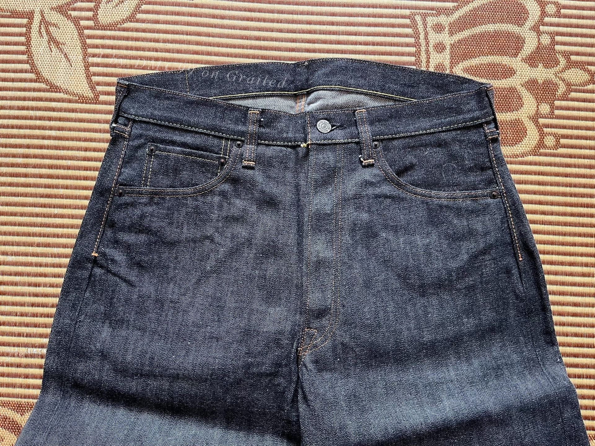 The Real McCoy's Joe McCoy 807 Black Jeans W33 Size US 33 - 5 Thumbnail