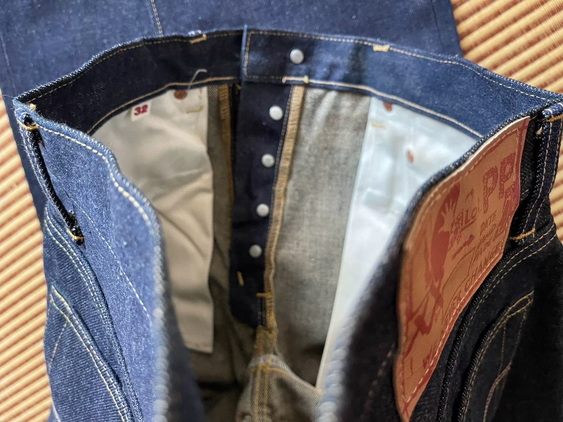 HOLLYWOOD RANCH MARKET Hollywood Ranch Market Indigo Jeans W32 Size US 33 - 7 Thumbnail