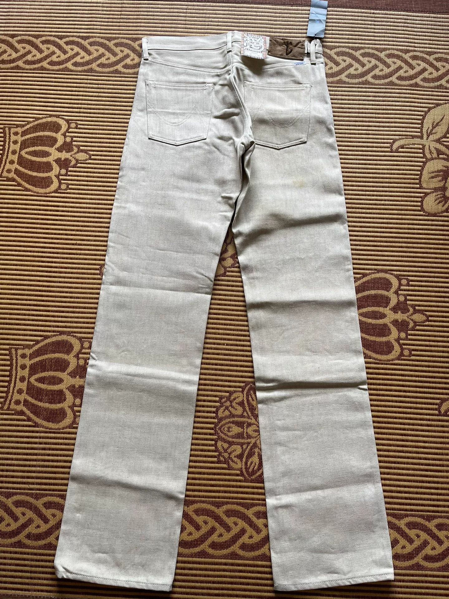 Burberry Burberry Blue Label Beige Cotton Casual Jeans W32 Size US 32 / EU 48 - 3 Thumbnail