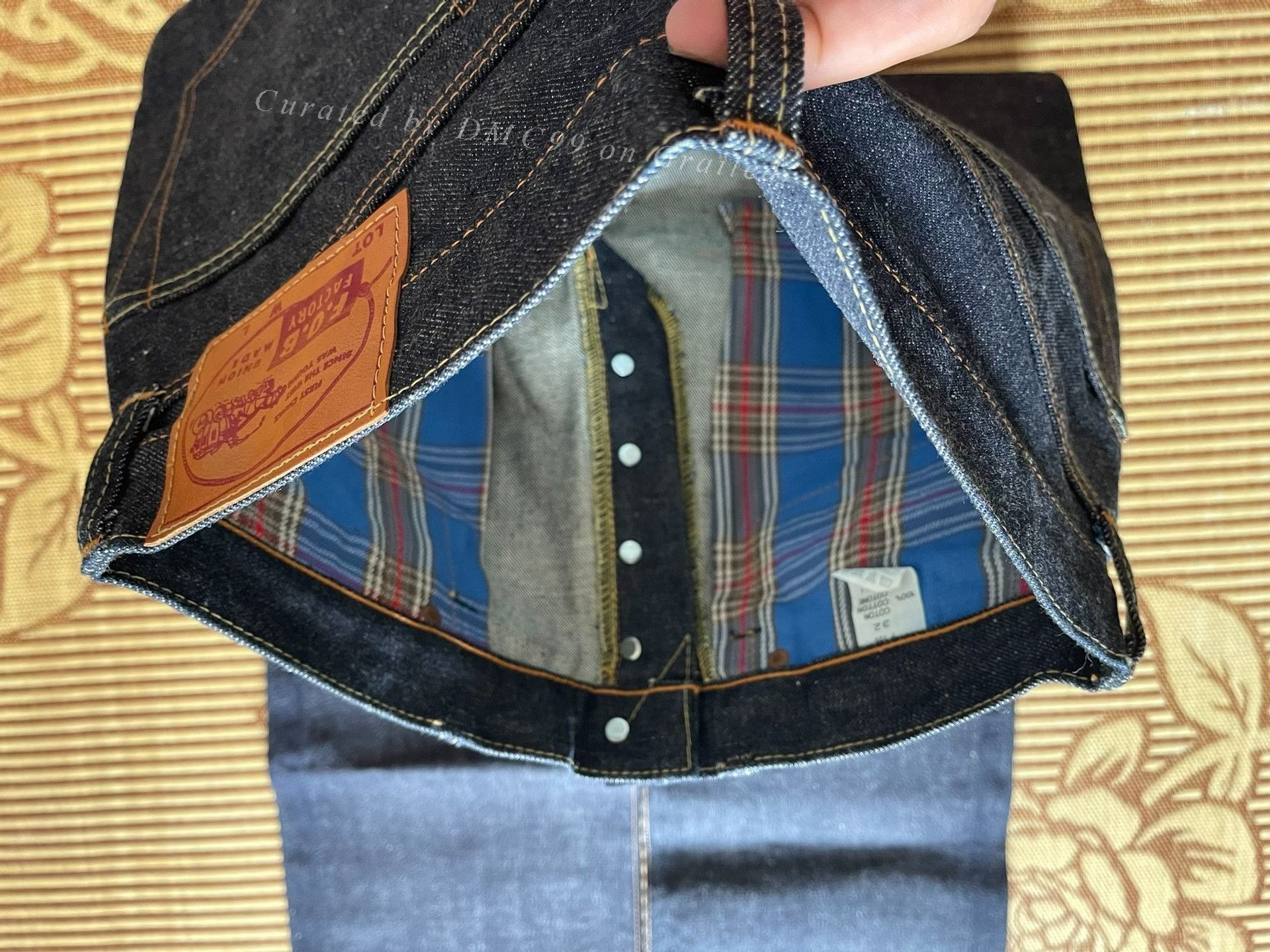 Other F.O.B Factory F190 Plaid Jeans Size US 36 / EU 52 - 6 Thumbnail