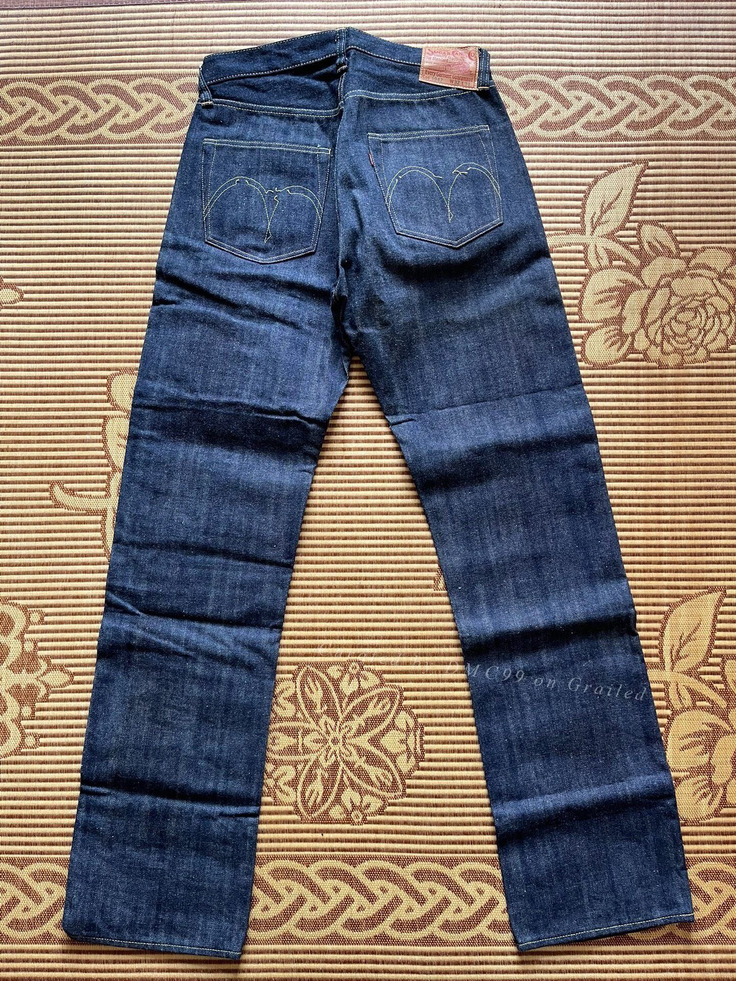 Sugar Cane Sugar Cane 1947 SC1947 Jeans W32 Size US 32 / EU 48 - 3 Thumbnail