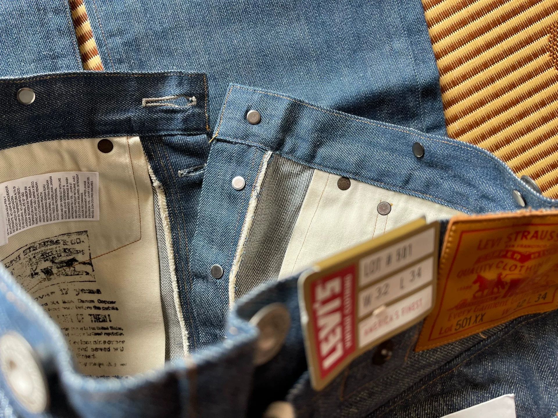 Levi's Vintage Clothing Levi's LVC 501XX 1890 90501-0009 Size US 33 - 7 Thumbnail