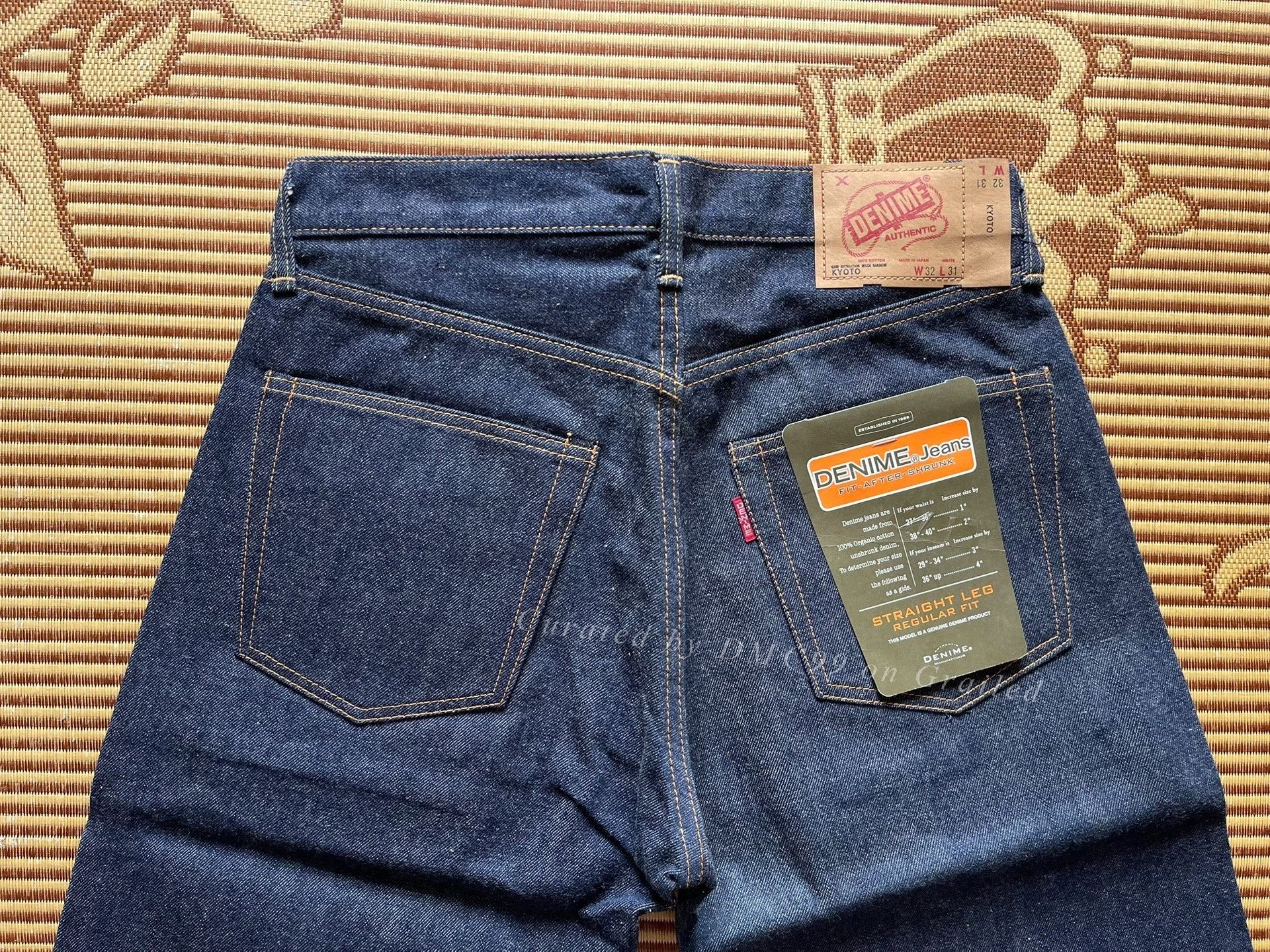 Denime Denime Kyoto Limited 66501 Jeans Size US 32 / EU 48 - 3 Thumbnail