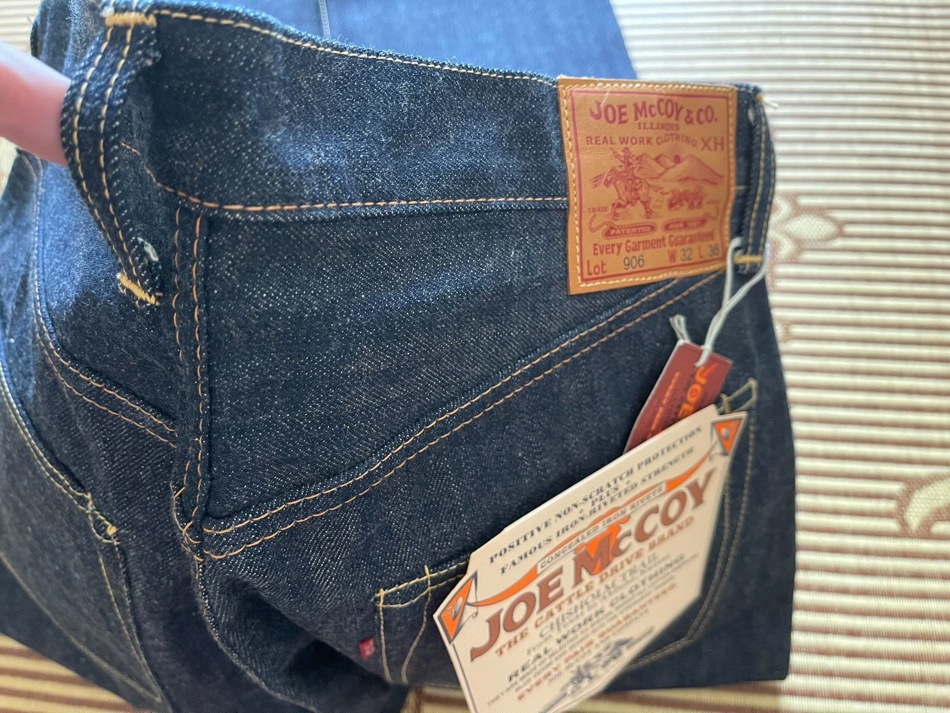 The Real McCoy's Joe McCoy 906 Jeans W32 Size US 32 / EU 48 - 7 Thumbnail