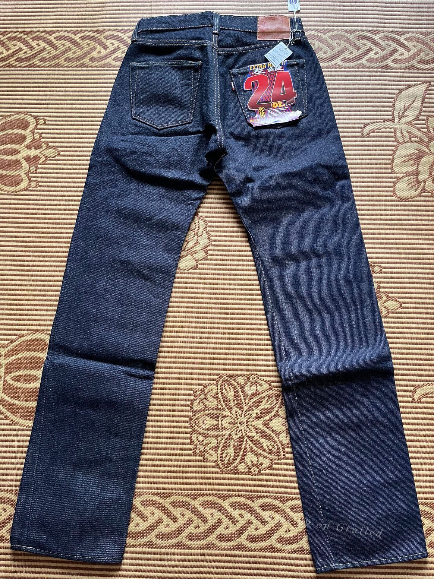 Samurai Jeans Samurai Jeans S510XX 24oz Raw Denim Size US 32 / EU 48 - 3 Thumbnail