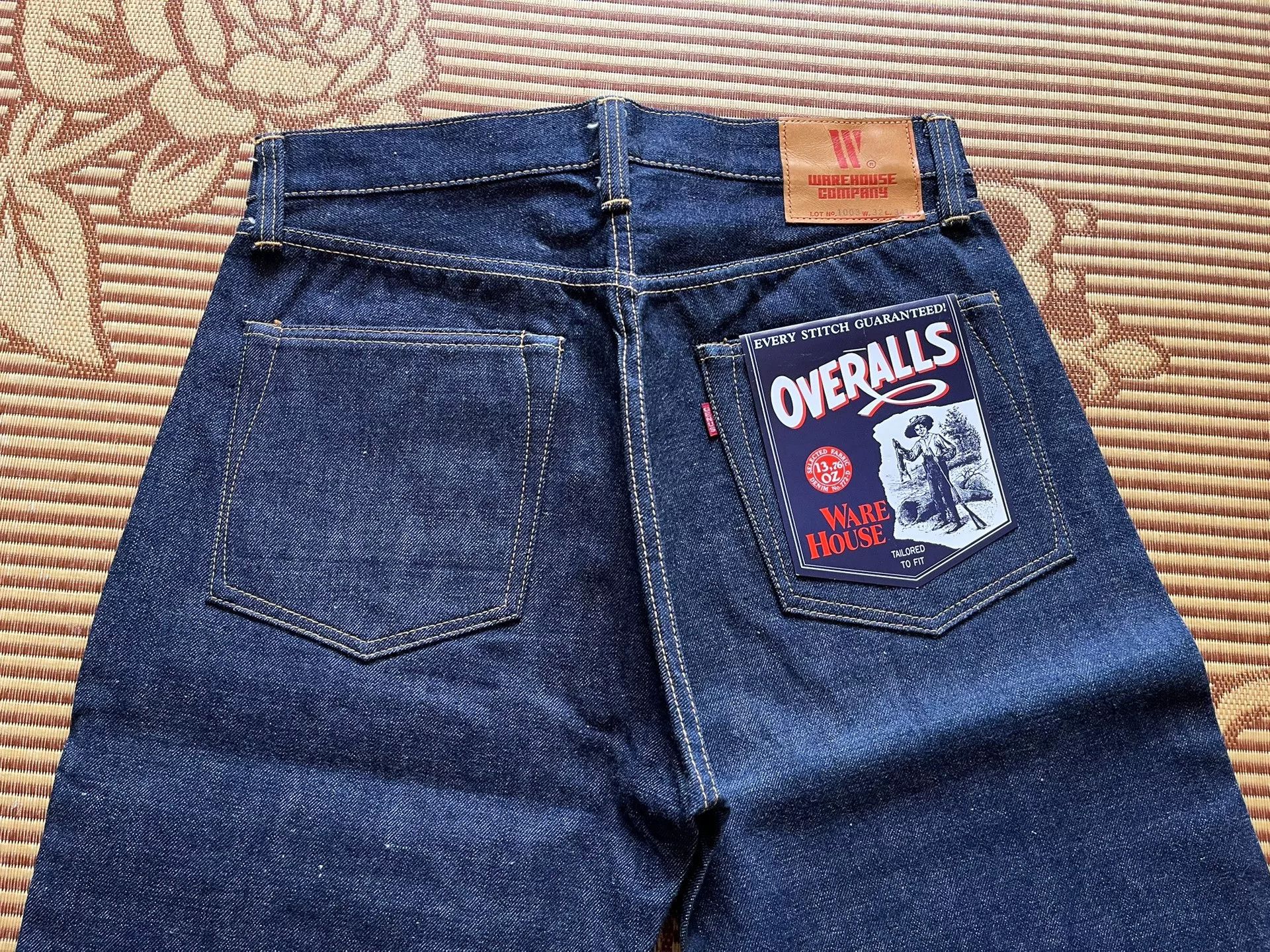 Warehouse & Co. Warehouse 1003 Blue Denim Jeans Size US 34 / EU 50 - 4 Thumbnail