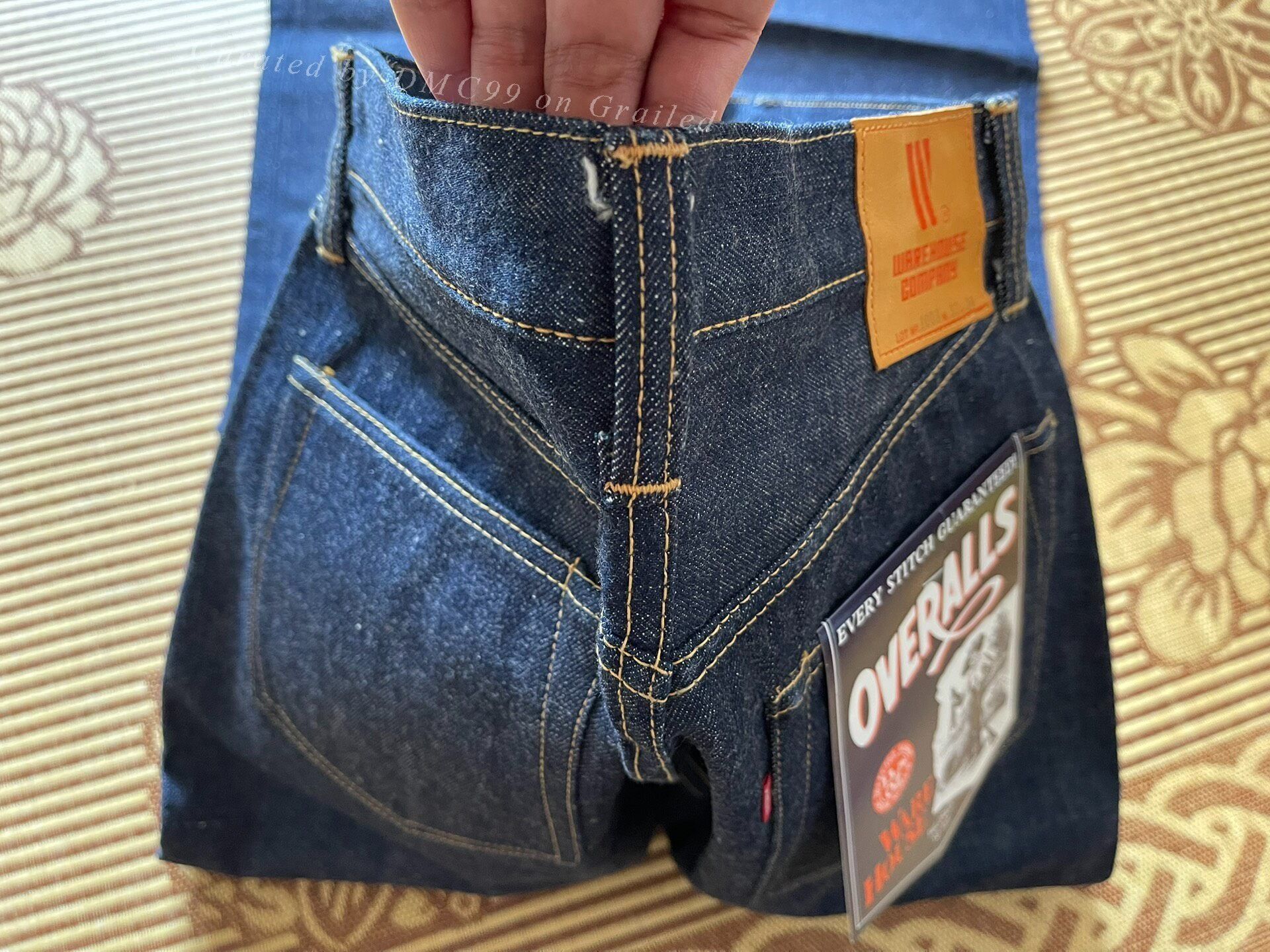 Warehouse & Co. Warehouse 1003 Blue Denim Jeans Size US 34 / EU 50 - 7 Thumbnail