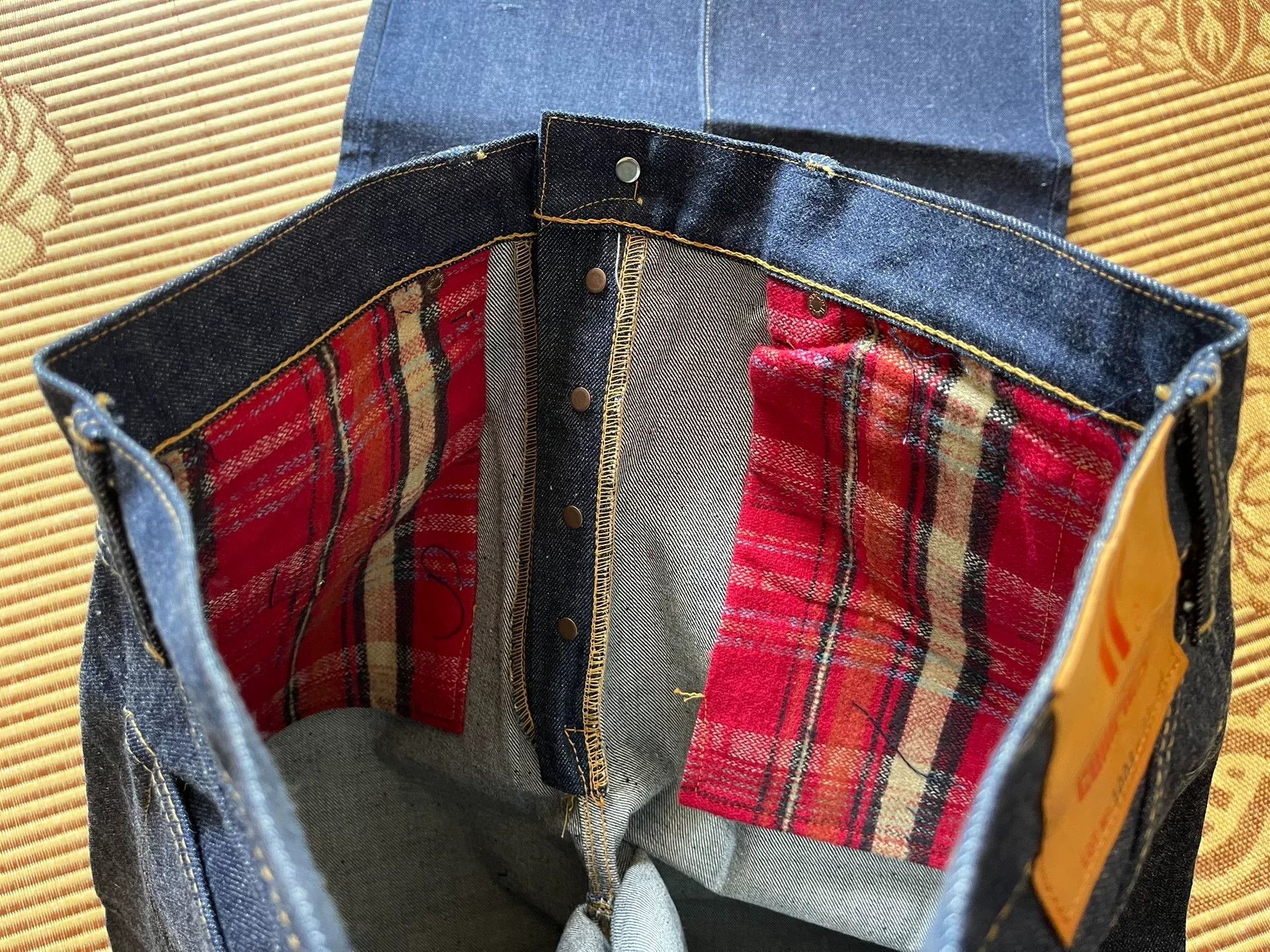 Warehouse & Co. Warehouse 1003 Flannel Plaid Pants Size US 36 / EU 52 - 6 Thumbnail