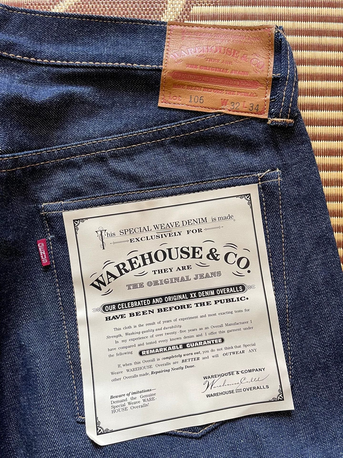 Warehouse & Co. Warehouse 106 1966 Acid Wash Jeans W32 Size US 32 / EU 48 - 4 Thumbnail