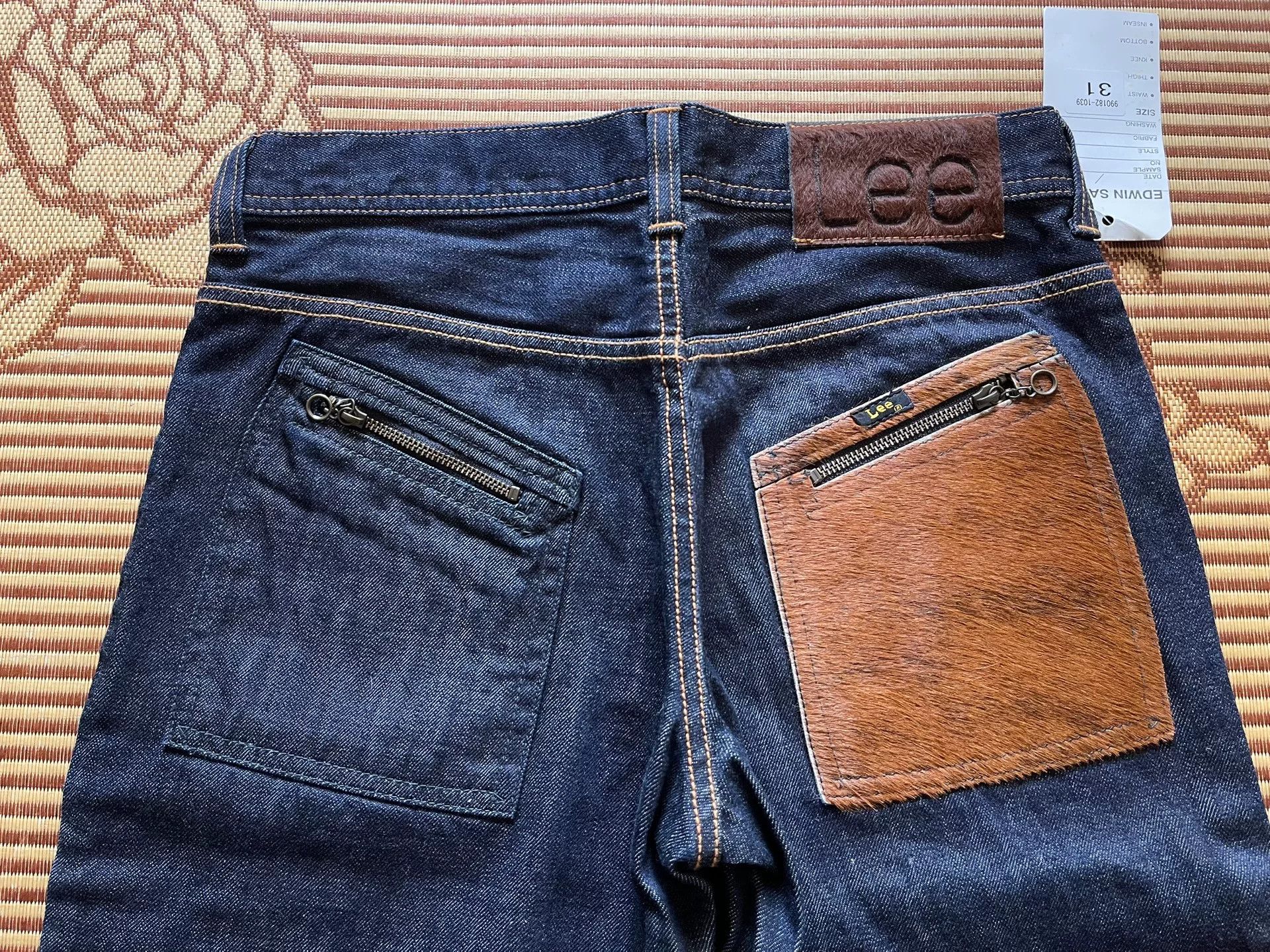 Lee Edwin Lee 101Z Sample Horsehair Patch Size US 31 - 4 Thumbnail
