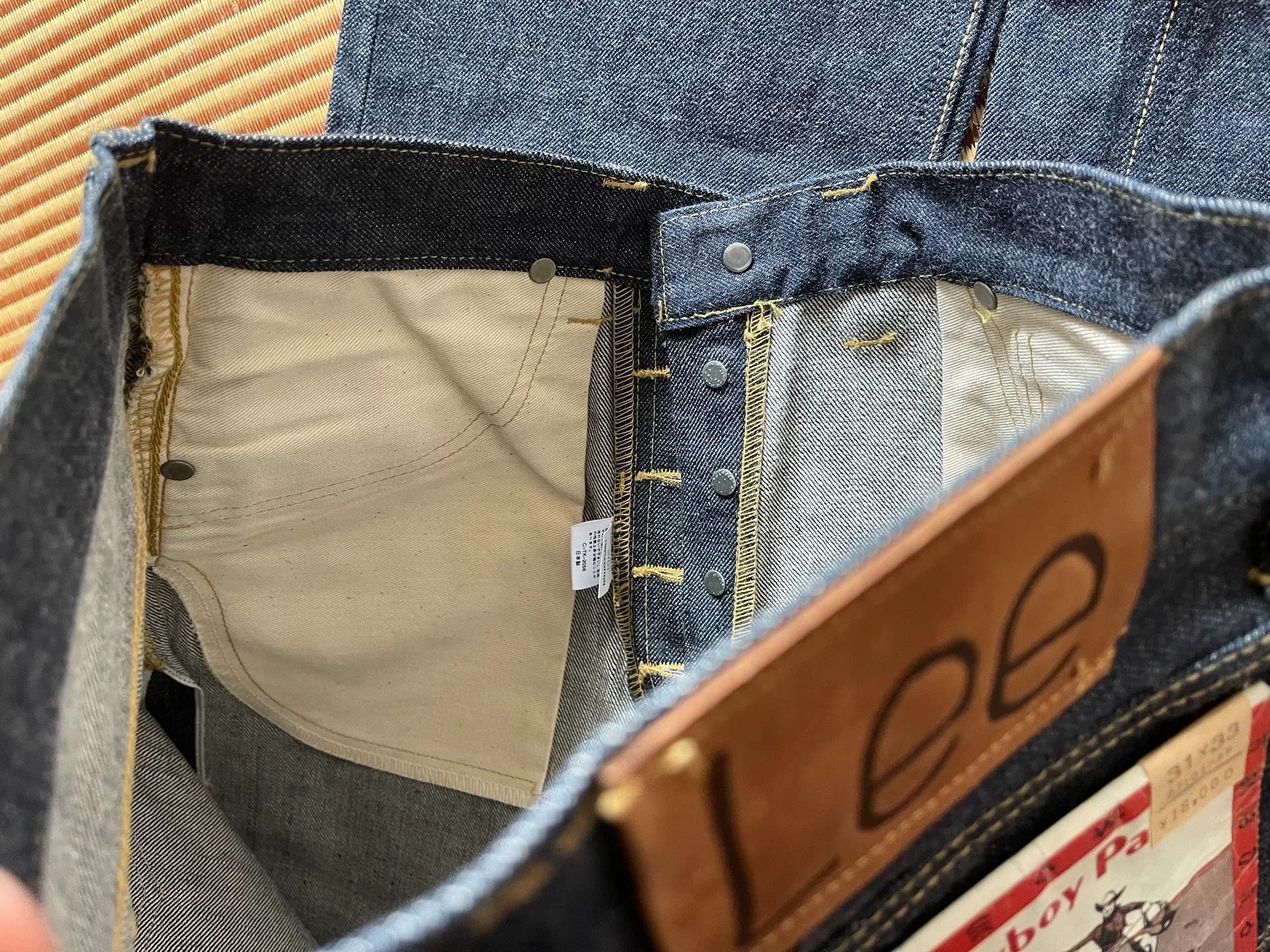 Lee Edwin Lee 101b 2101 1942 Jeans Size US 32 / EU 48 - 8 Thumbnail