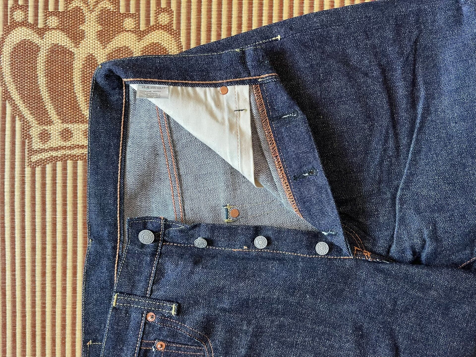 Evisu Fortune Evis No.2 Denim Jeans W31 Size US 32 / EU 48 - 5 Thumbnail