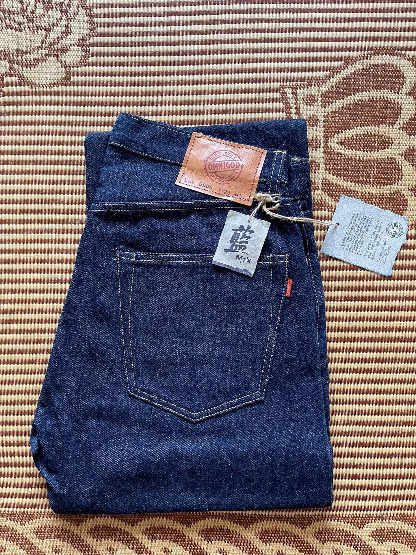 OMNIGOD Omnigod 5000 Natural Indigo Dyed Jeans W31 Size US 31 - 2 Thumbnail