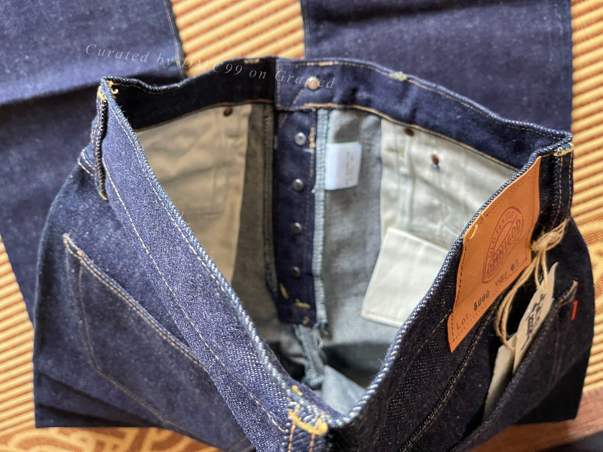 OMNIGOD Omnigod 5000 Natural Indigo Dyed Jeans W31 Size US 31 - 7 Thumbnail