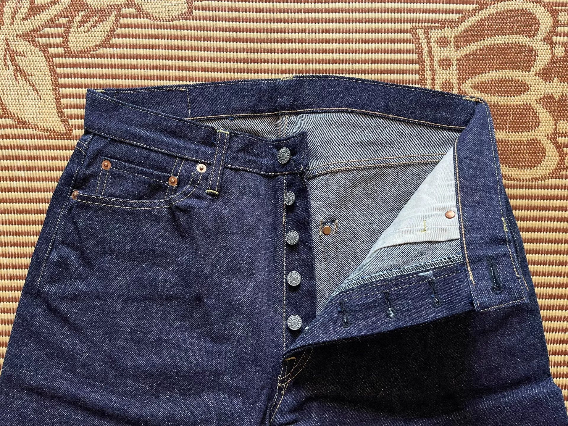 OMNIGOD Omnigod 5000 Natural Indigo Dyed Jeans W31 Size US 31 - 6 Thumbnail