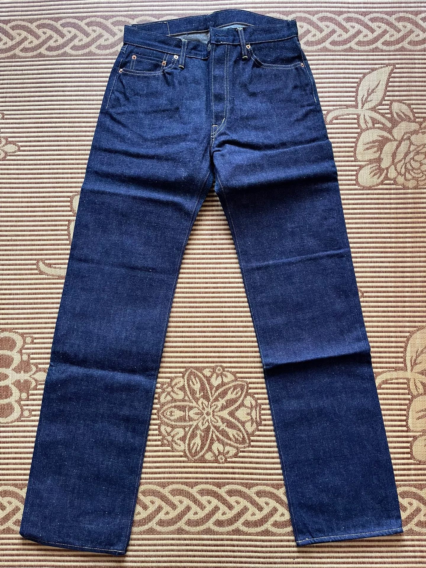 OMNIGOD Omnigod 5000 Natural Indigo Dyed Jeans W31 Size US 31 - 3 Thumbnail