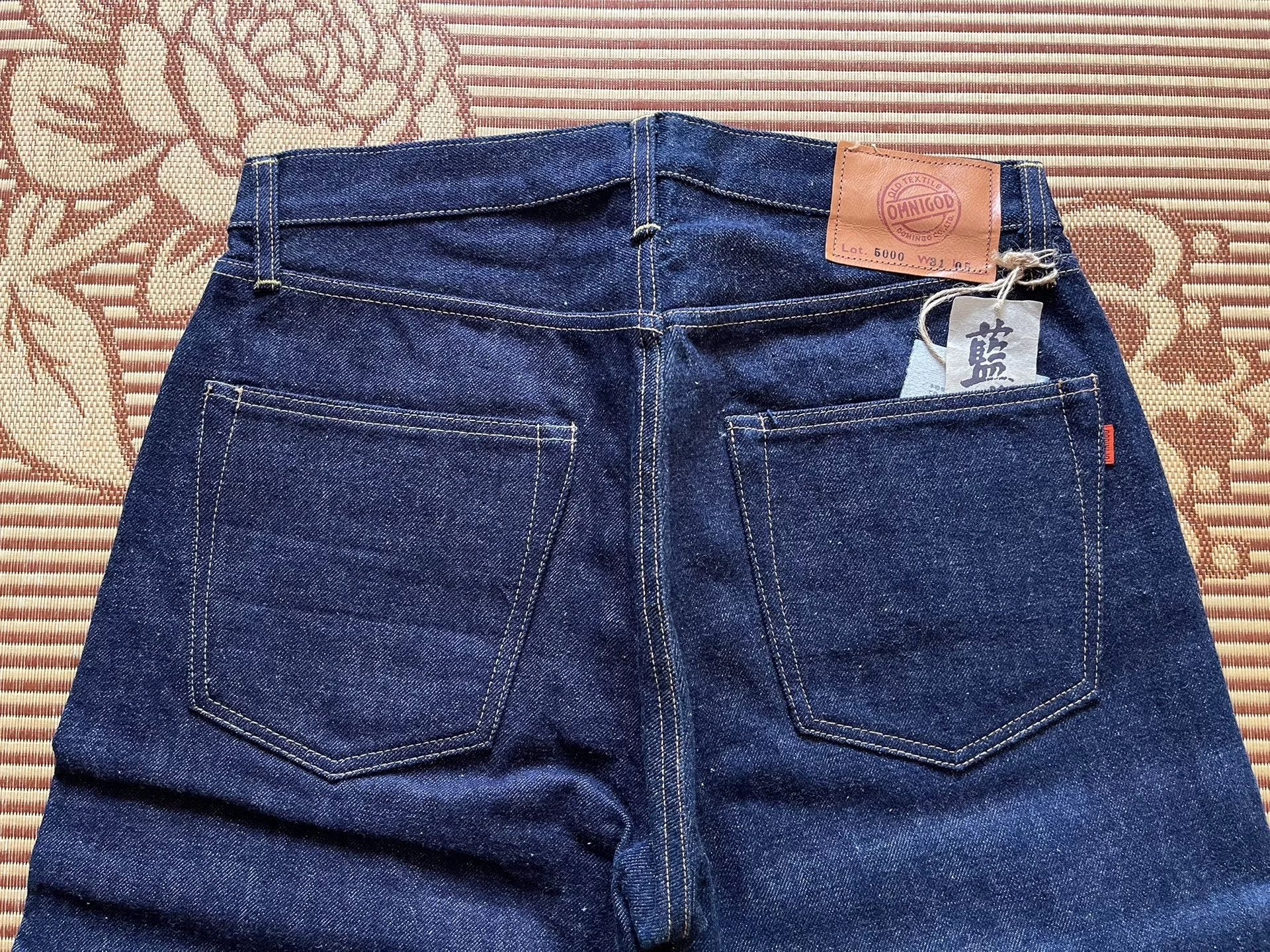 OMNIGOD Omnigod 5000 Natural Indigo Dyed Jeans W31 Size US 31 - 5 Thumbnail