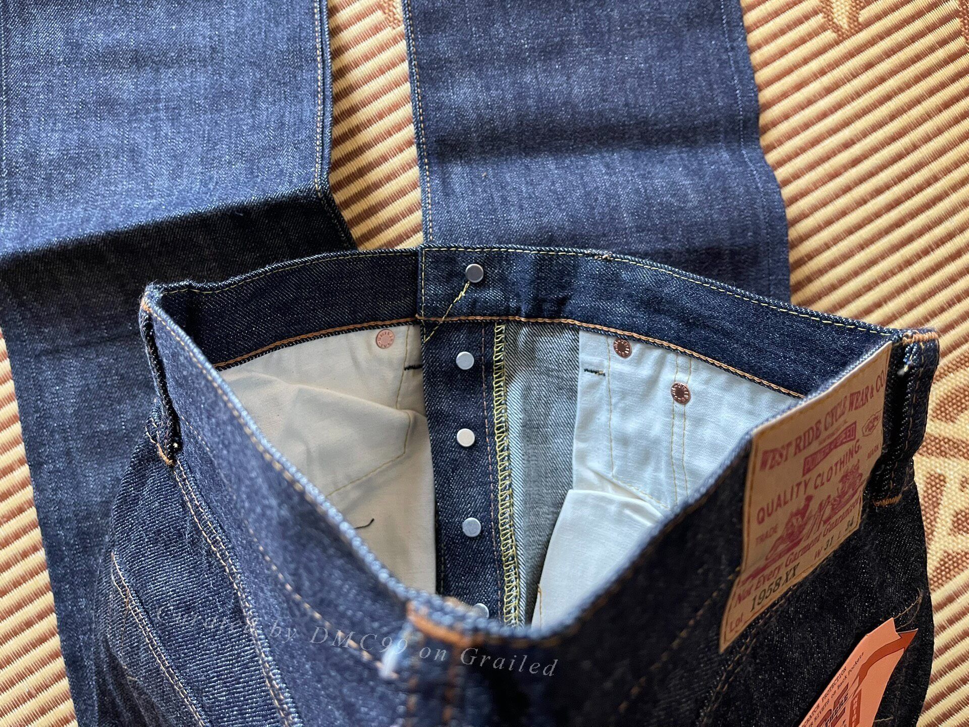Other West Ride Western River 1958xx Biker Pants Size US 31 - 7 Thumbnail