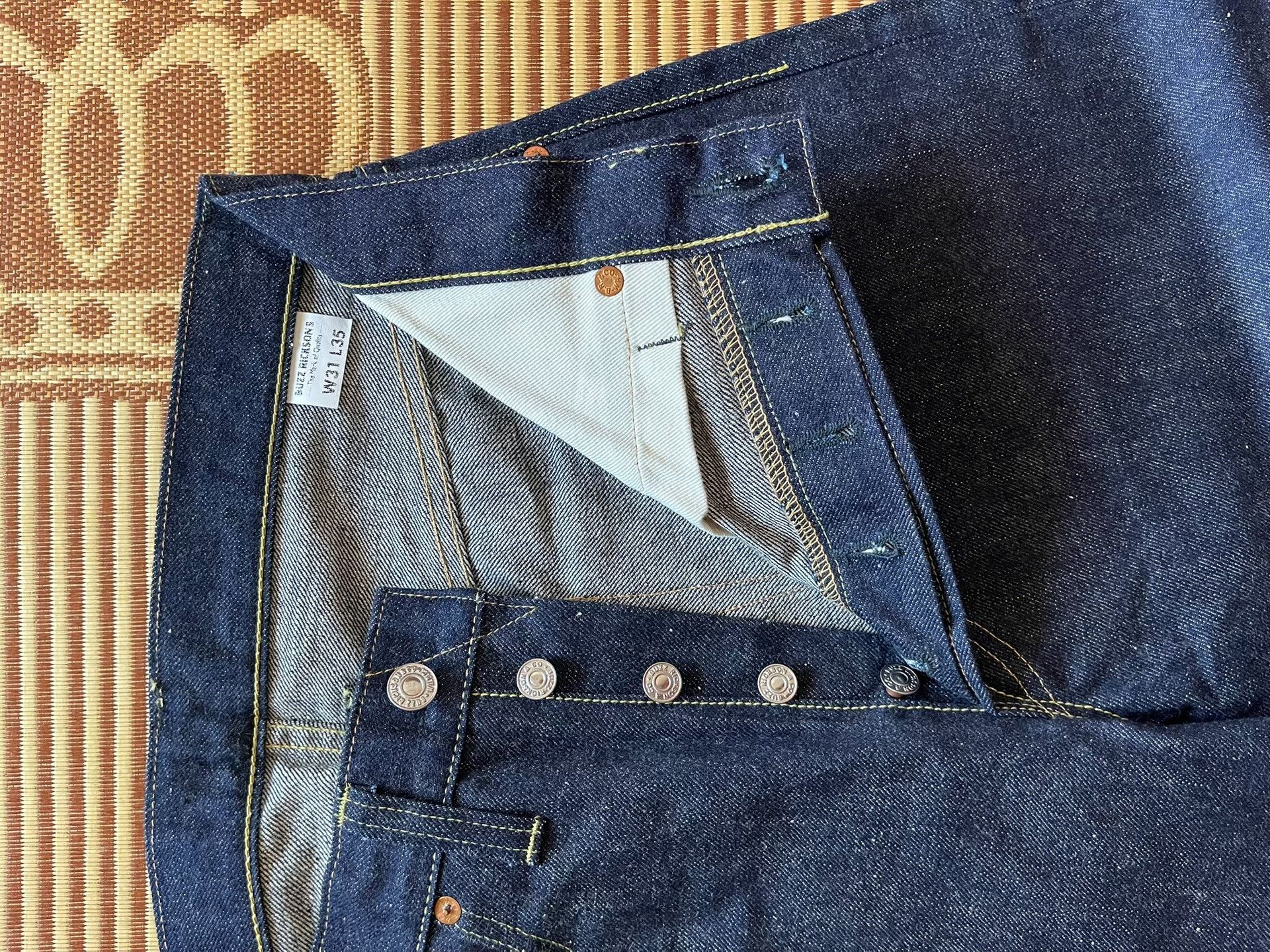Buzz Rickson's Buzz Rickson M43023 W31L35 Jeans Size US 31 - 6 Thumbnail
