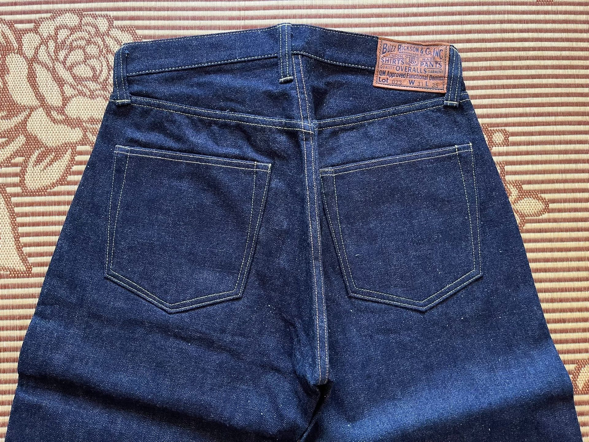 Buzz Rickson's Buzz Rickson M43023 W31L35 Jeans Size US 31 - 4 Thumbnail