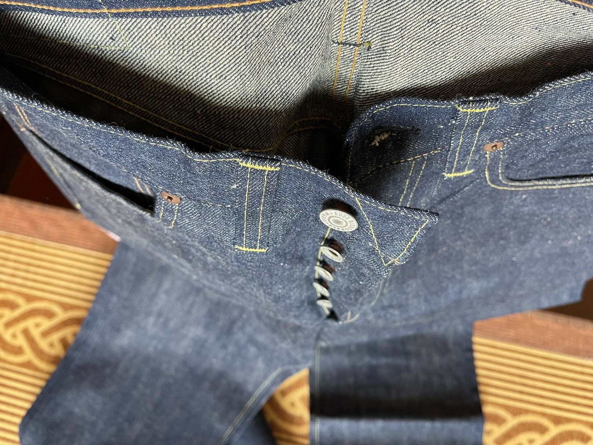 Buzz Rickson's Buzz Rickson M43019 Denim Jeans Size US 31 - 9 Thumbnail
