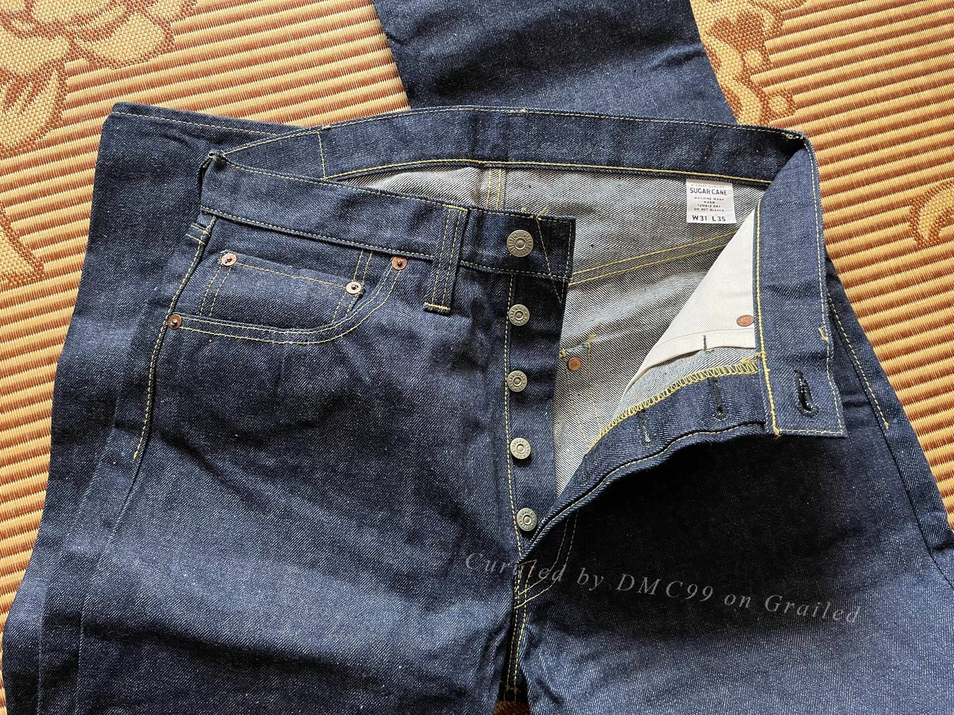 Sugar Cane Sugar Cane M41326 SC W31 Jeans Size US 31 - 5 Thumbnail