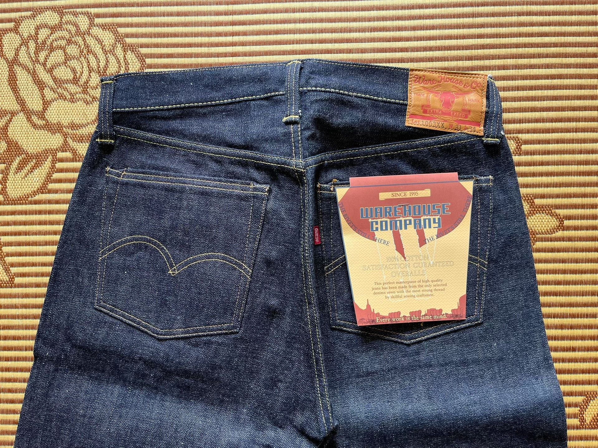 Warehouse & Co. Warehouse 1003xx W31 Denim Pants Size US 33 - 4 Thumbnail