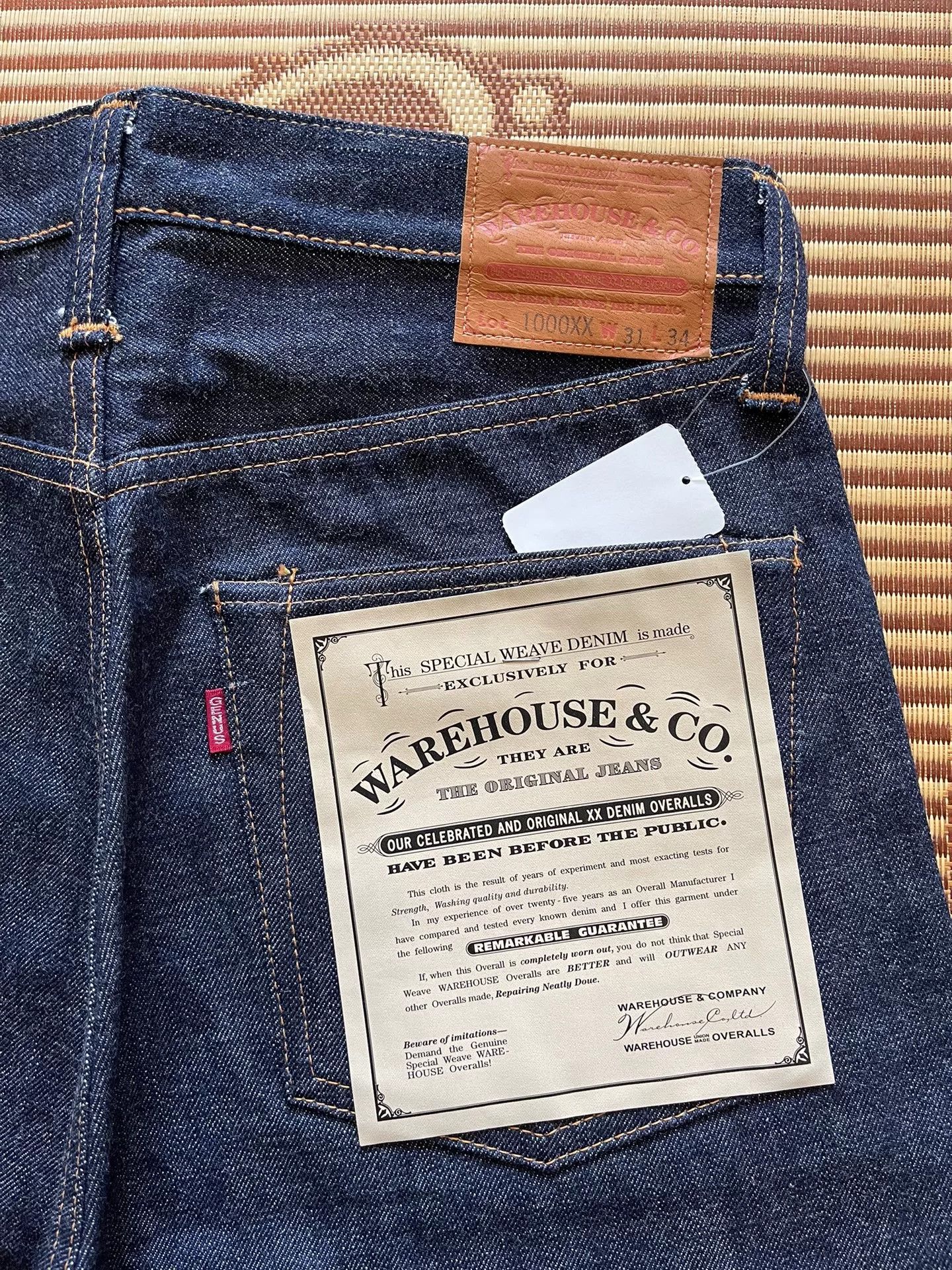 Warehouse & Co. Warehouse 1000xx Acid Wash Denim Pants Size US 32 / EU 48 - 4 Thumbnail