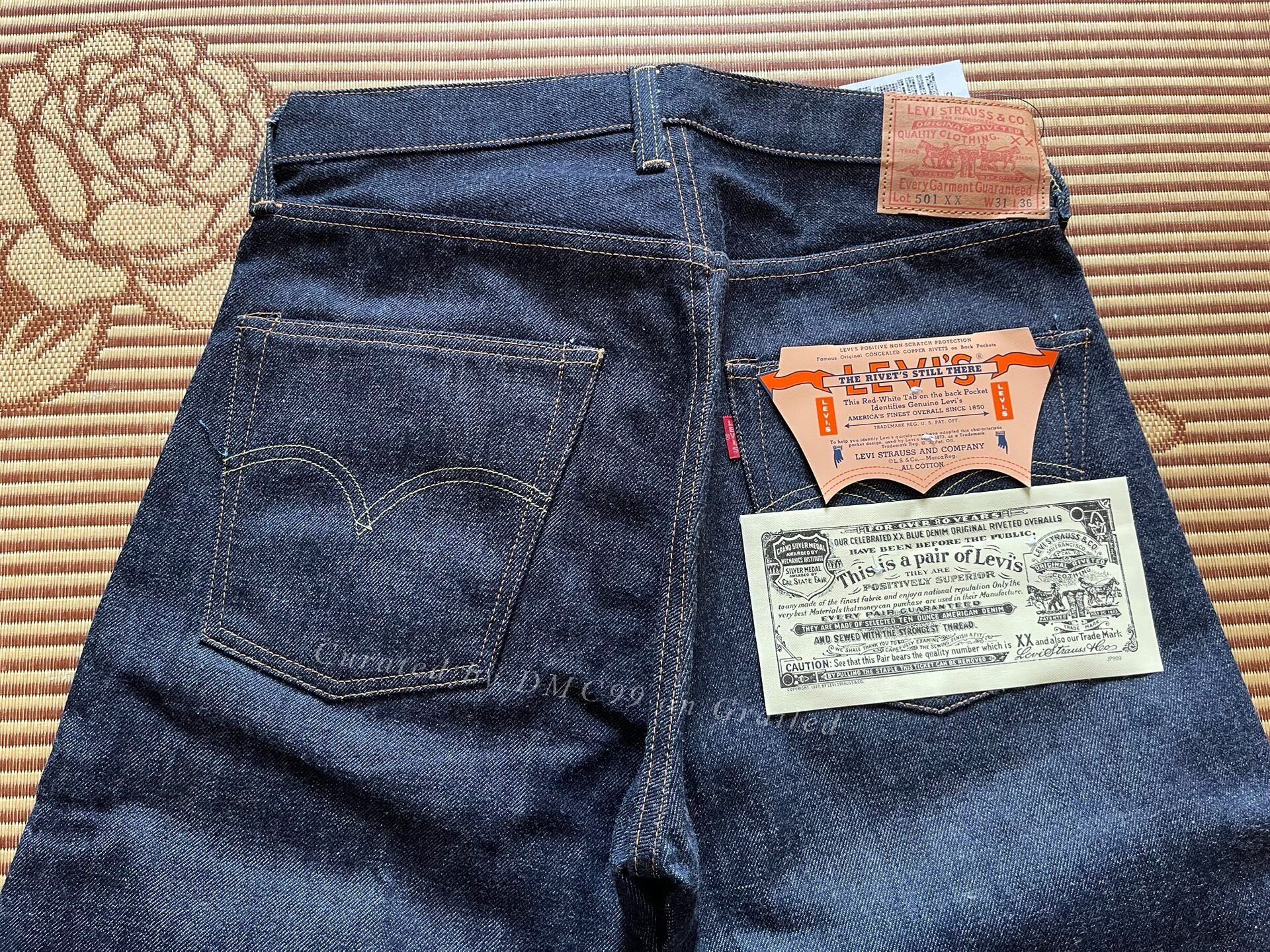 Levi's Vintage Clothing Levi's LVC 501XX 1955 Denim Jeans Size US 31 - 4 Thumbnail