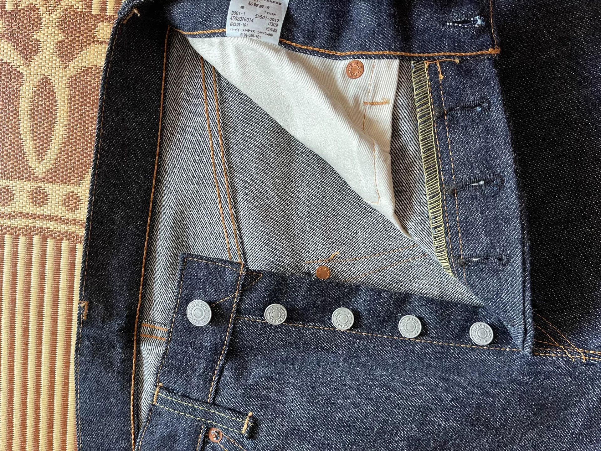 Levi's Vintage Clothing Levi's LVC 501XX 1955 Denim Jeans Size US 31 - 6 Thumbnail