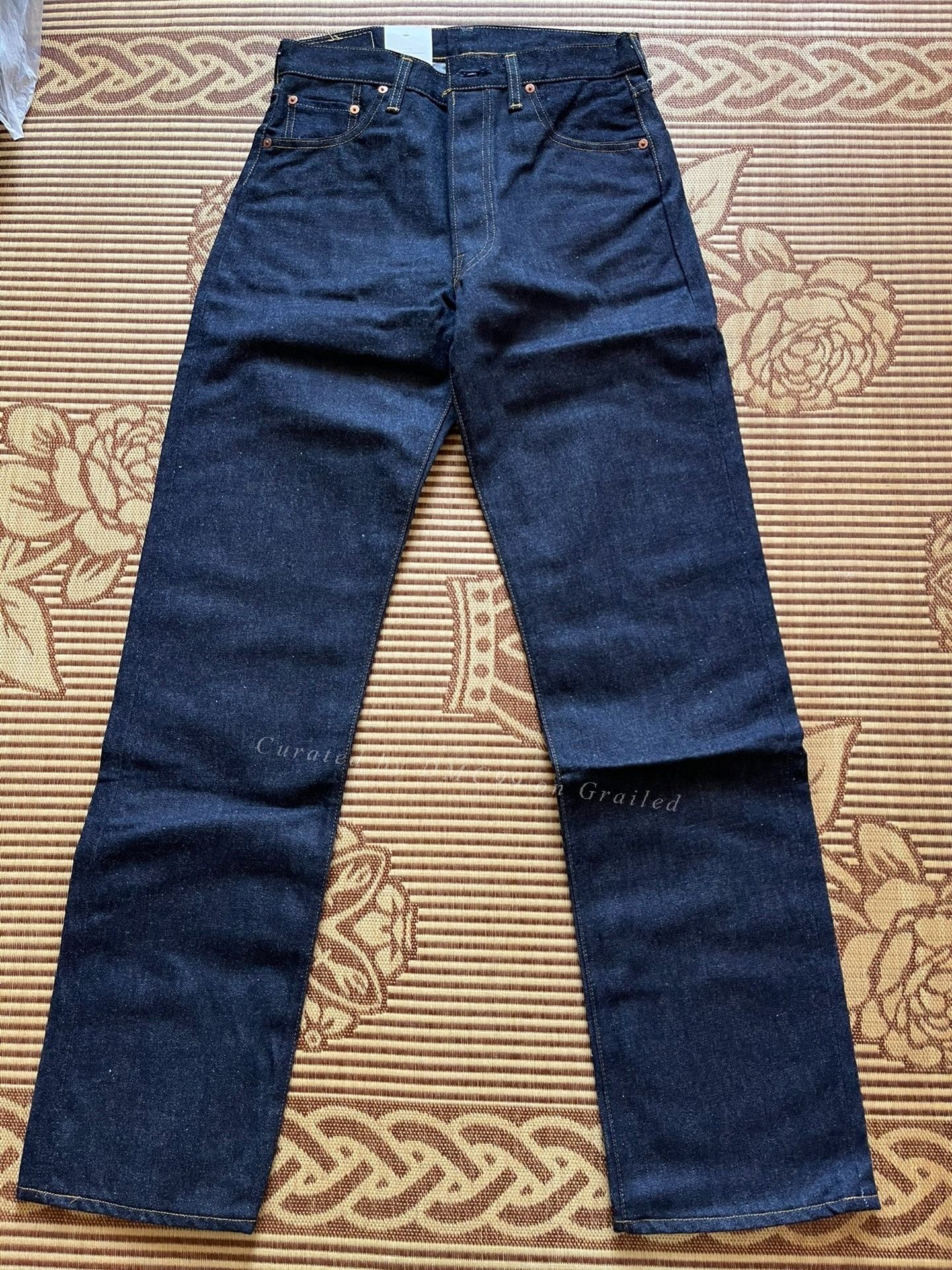 Levi's Vintage Clothing Levi's LVC 501XX Raw Denim Jeans Size US 32 / EU 48 - 2 Thumbnail