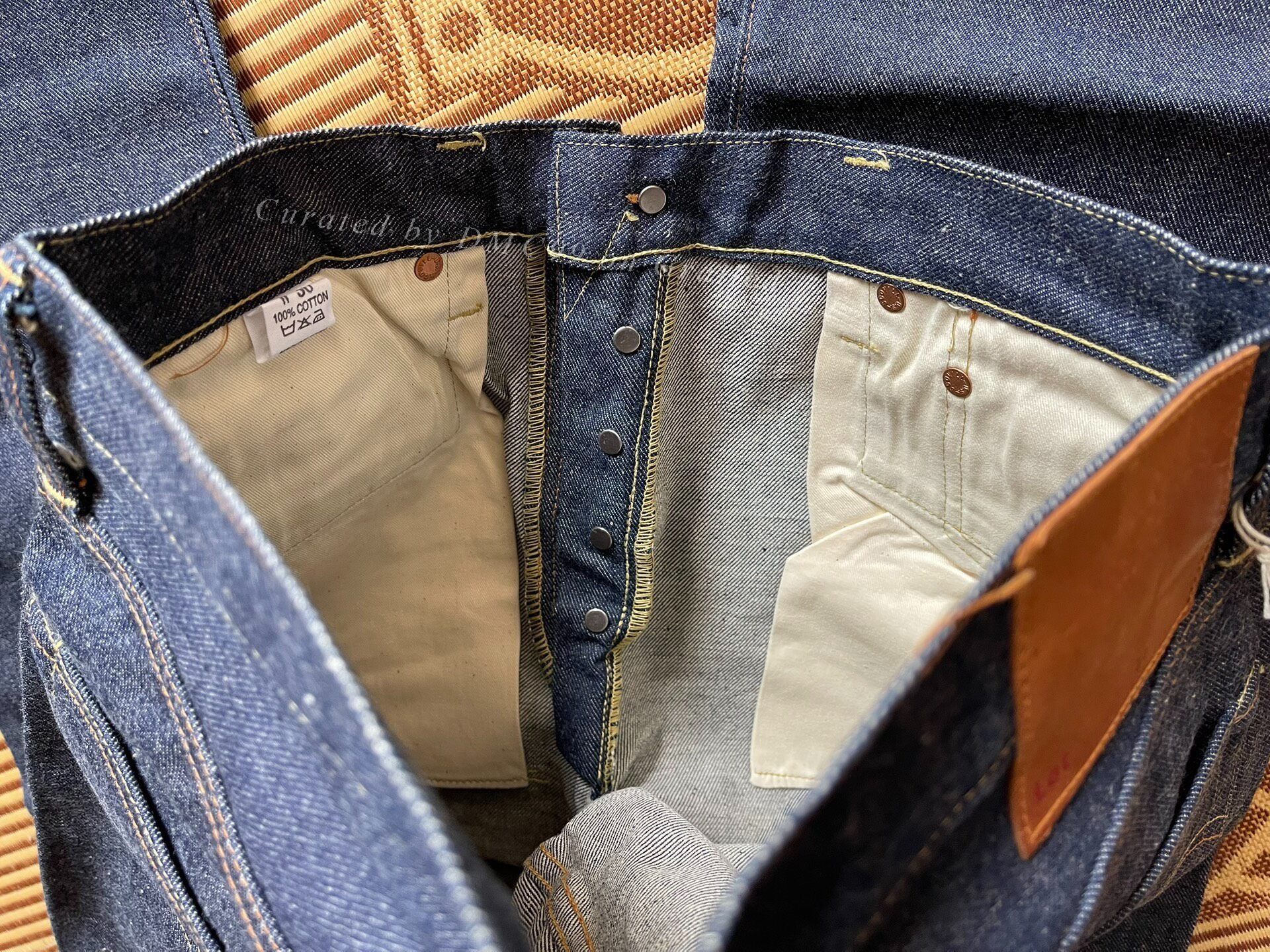 Larry Smith Black Smith Vintage Unwashed Jeans Size US 30 / EU 46 - 6 Thumbnail