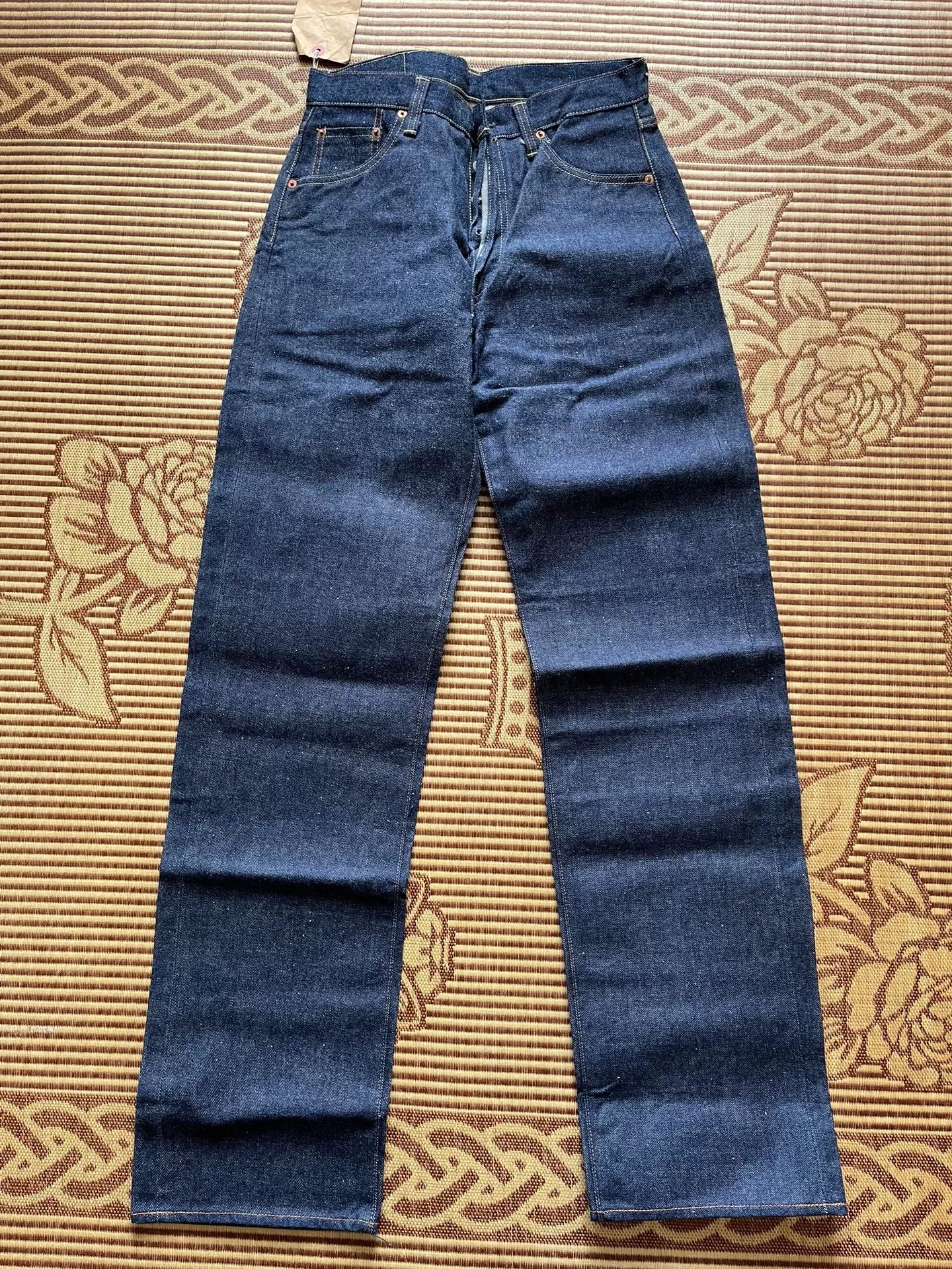 Larry Smith Black Smith Vintage Unwashed Jeans Size US 30 / EU 46 - 2 Thumbnail