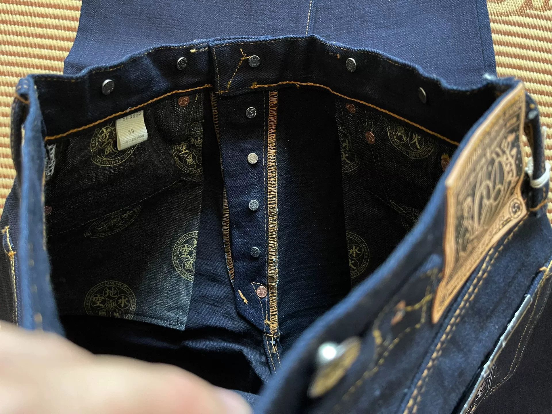 Samurai Jeans Samurai Jeans 17oz Natural Indigo Raw Denim Size US 32 / EU 48 - 8 Thumbnail