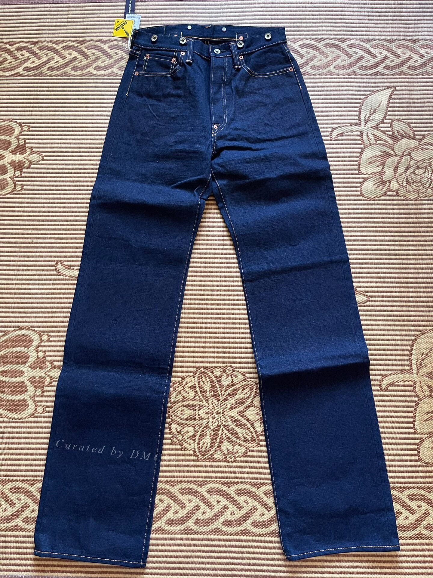 Samurai Jeans Samurai Jeans 17oz Natural Indigo Raw Denim Size US 32 / EU 48 - 2 Thumbnail