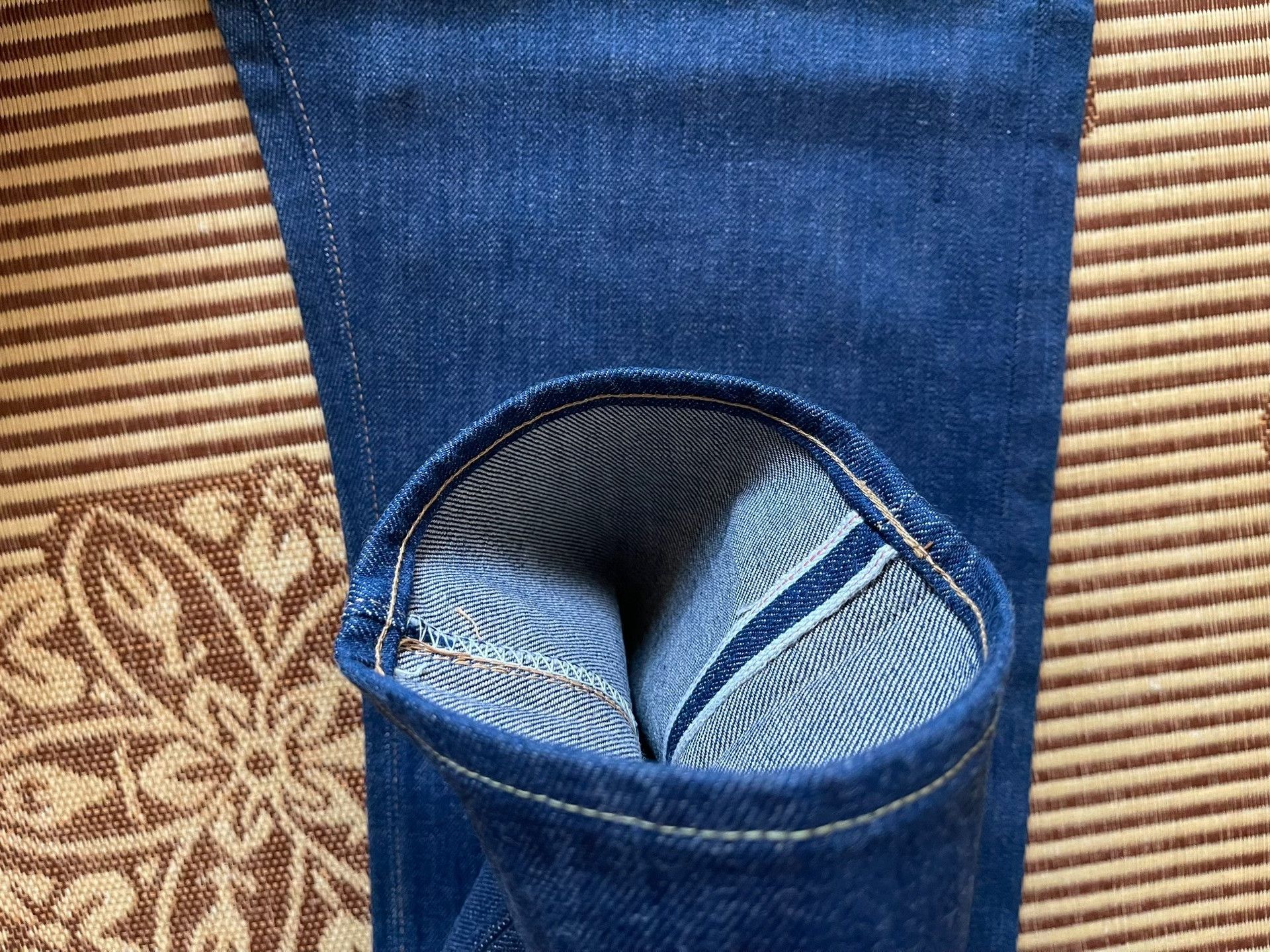 Full Count & Co. Fullcount 1105NA Natural Indigo Jeans Size US 30 / EU 46 - 7 Thumbnail
