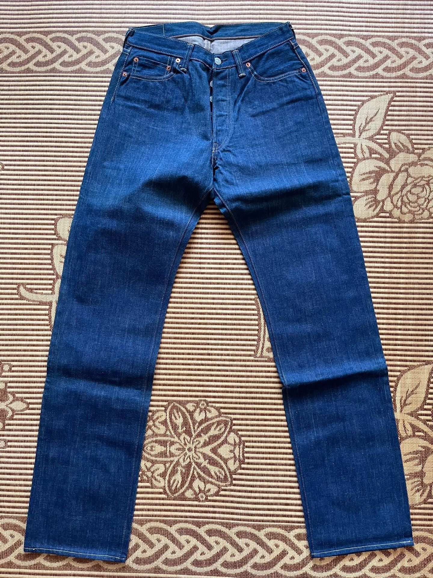 Full Count & Co. Fullcount 1105NA Natural Indigo Jeans Size US 30 / EU 46 - 2 Thumbnail